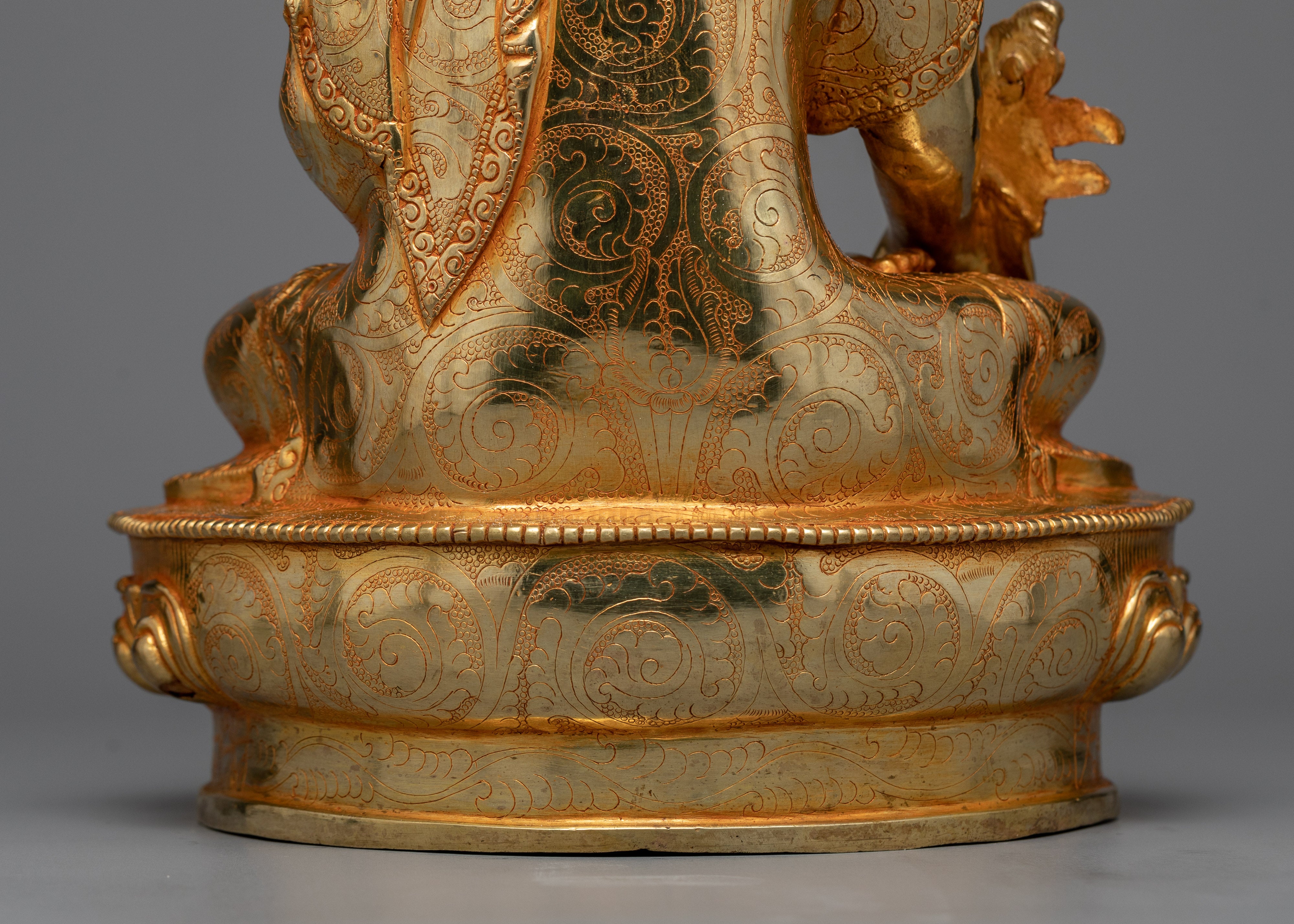 Bhaisajyaguru Buddha Statue | Healing Radiance in 24K Gold