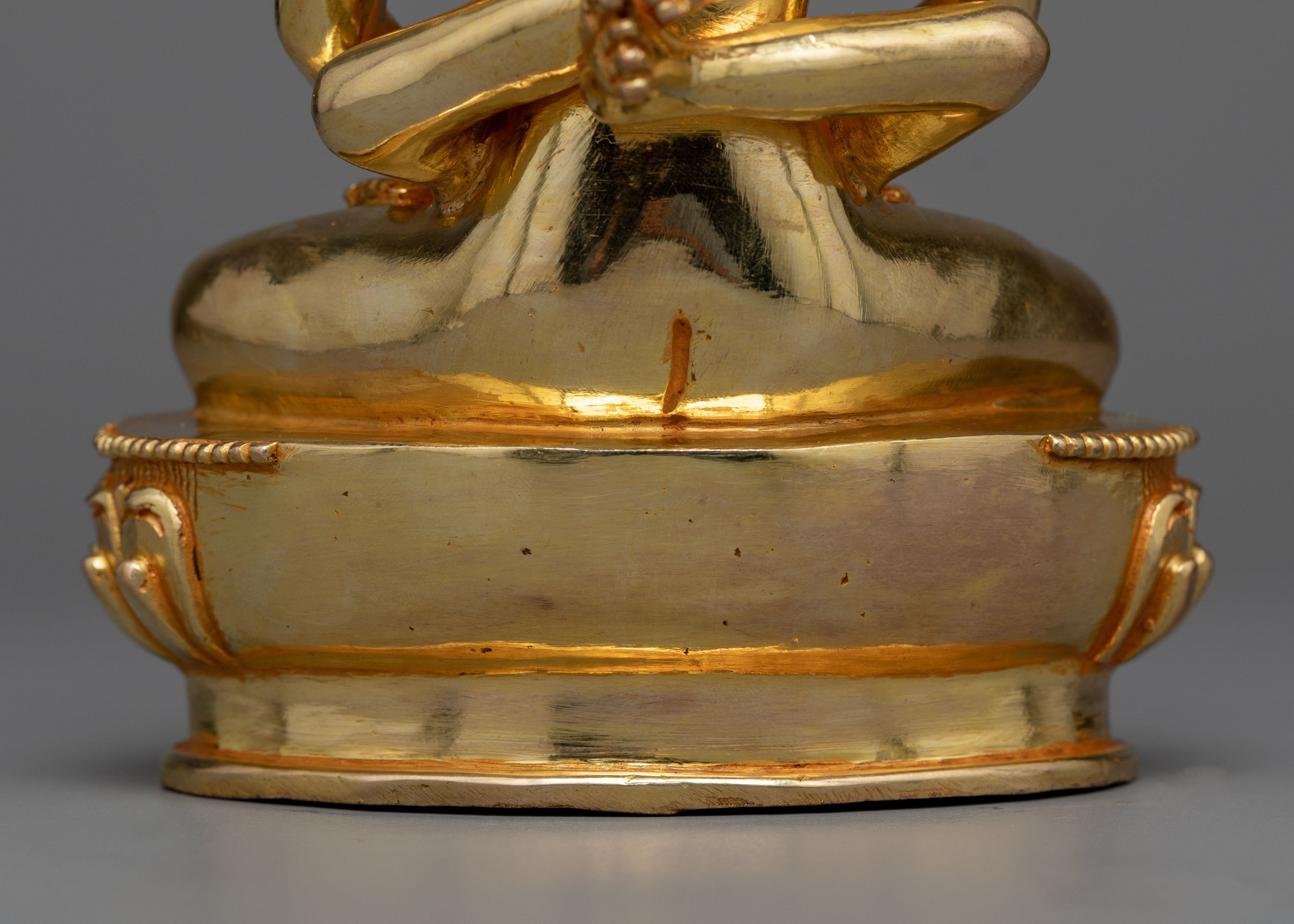 Samantabhadra & samantabhadri Yab Yum Statue | 24K Gold Gilded Tantric Union