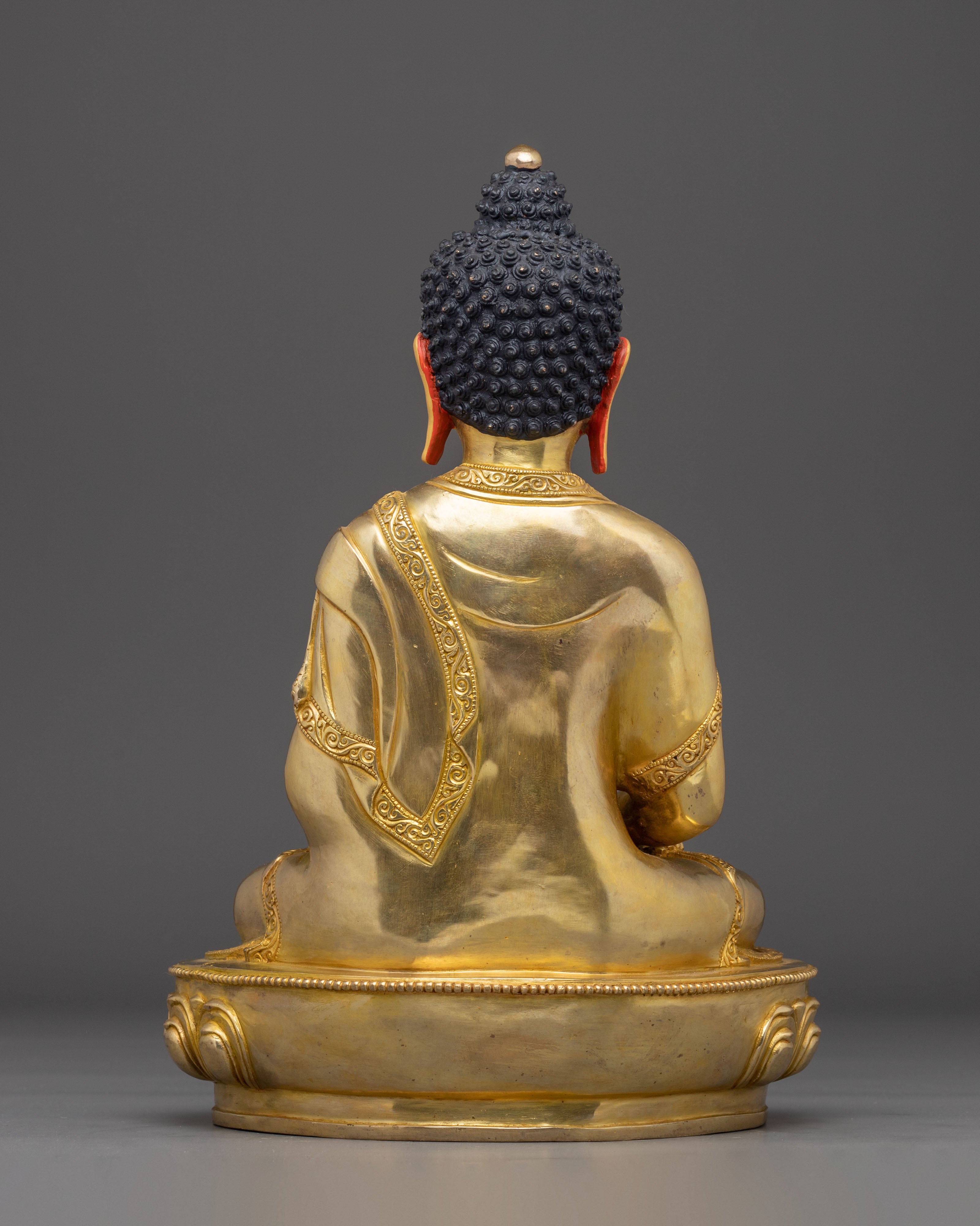 Golden Pure Land Buddha Amitabha Icon | Home Decor