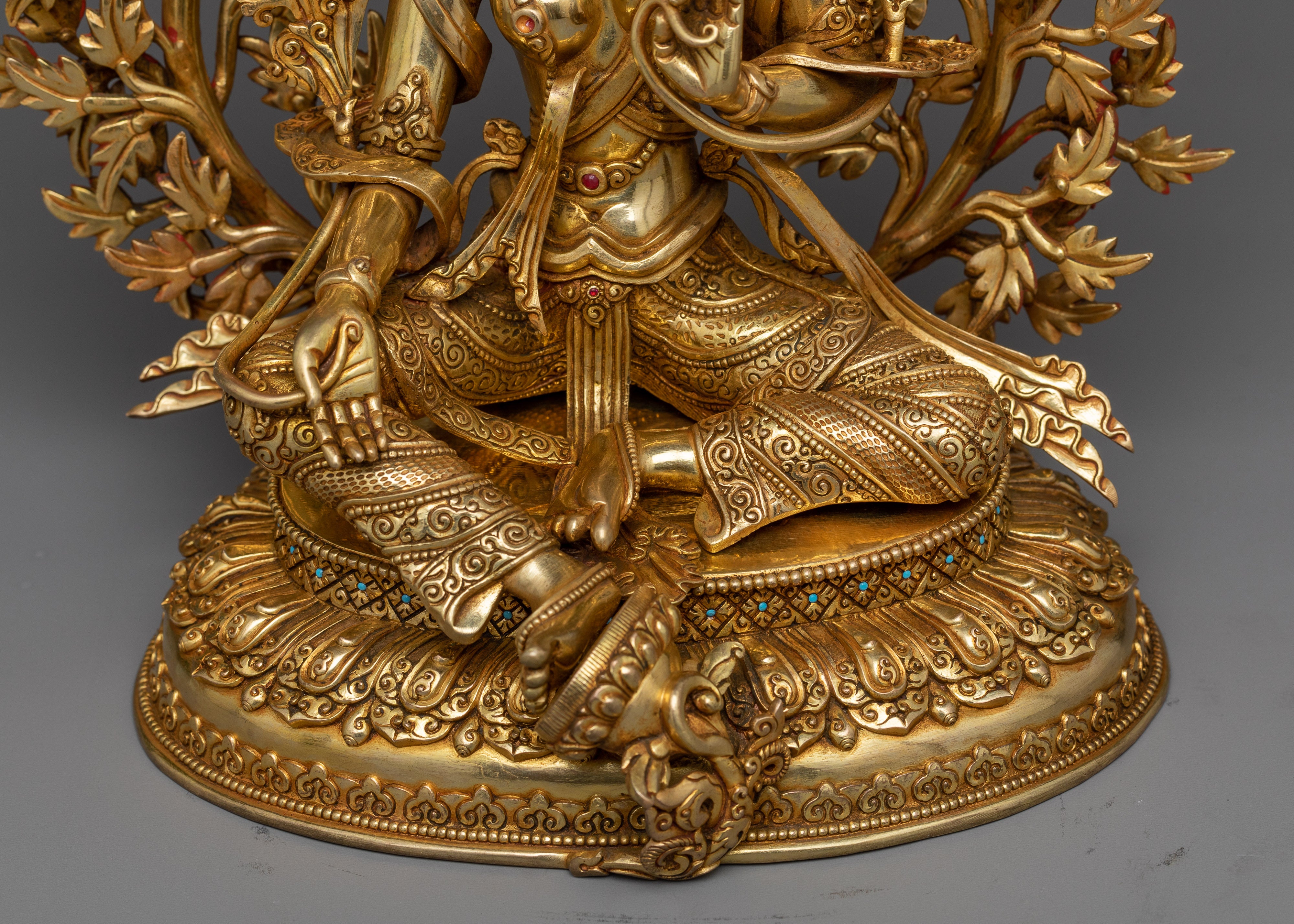 Exquisite Green Tara Budismo | Symbol of Active Compassion