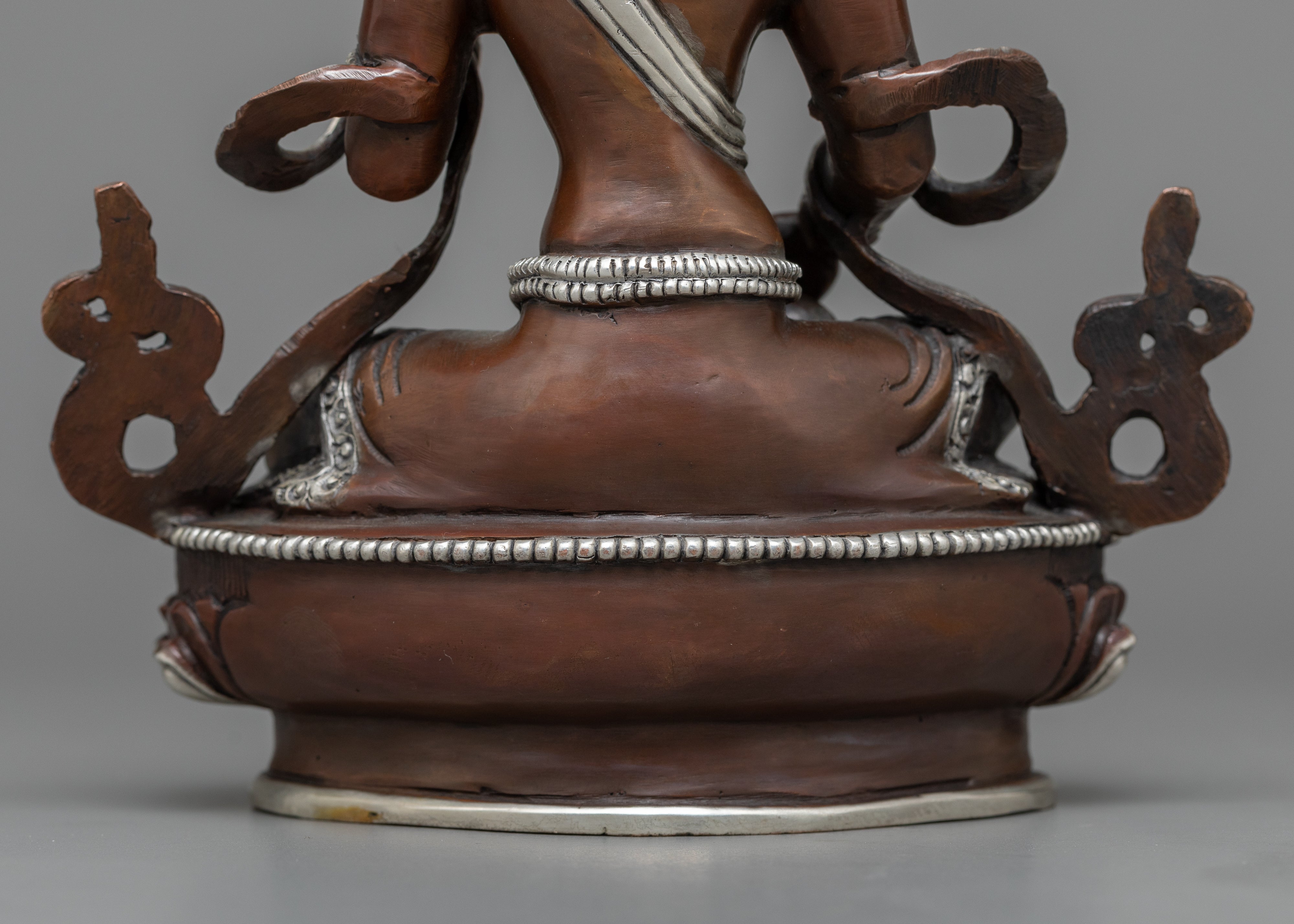 Graceful Arya Saraswati Statue | Silver Plated Elegance