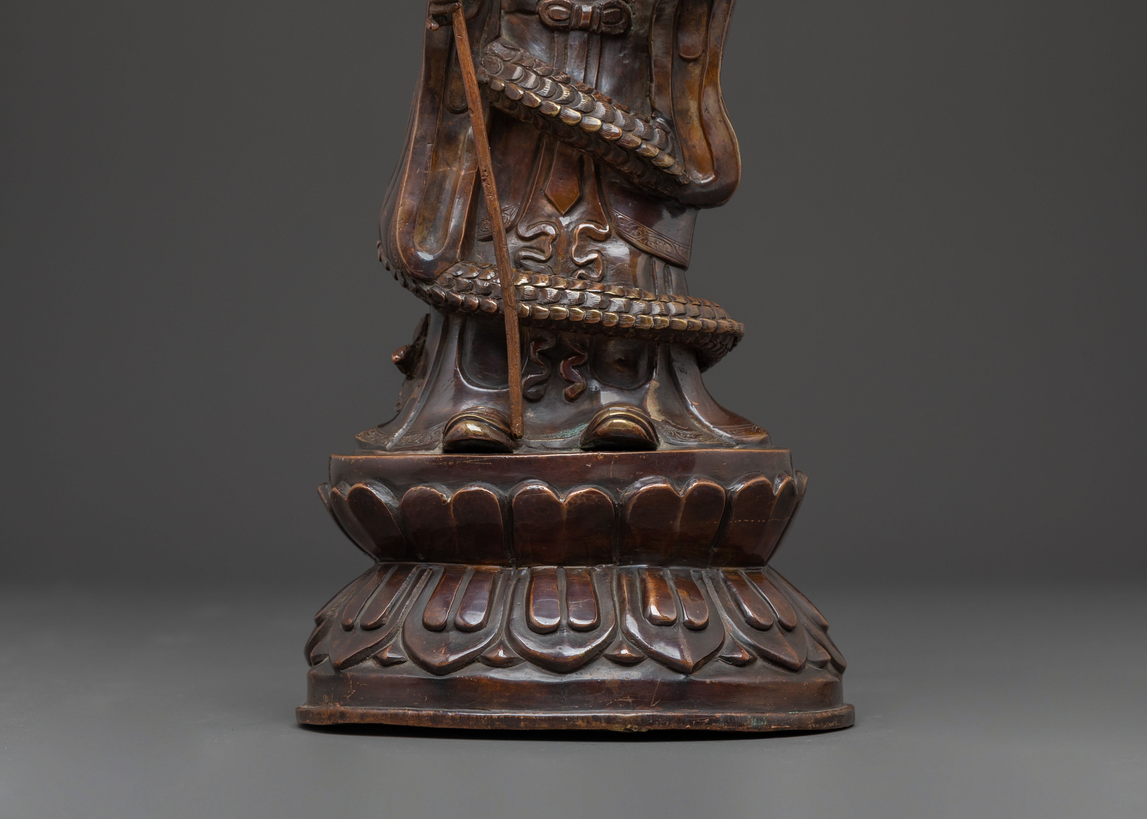 Dragon Buddha Statue | Symbol of Protection