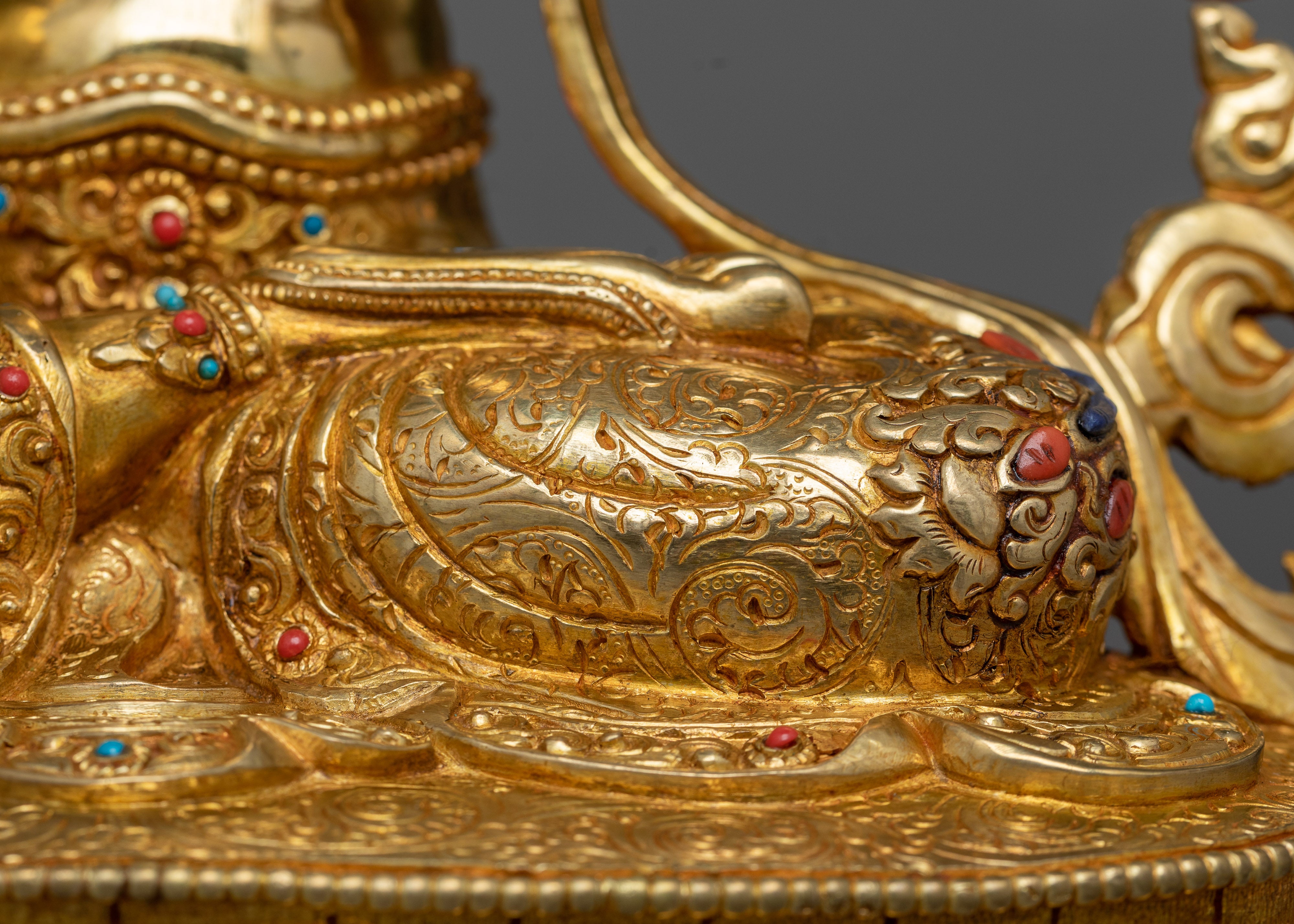 Dolma Karpo (White Tara) Sculpture | 24K Gold Gilded Serenity