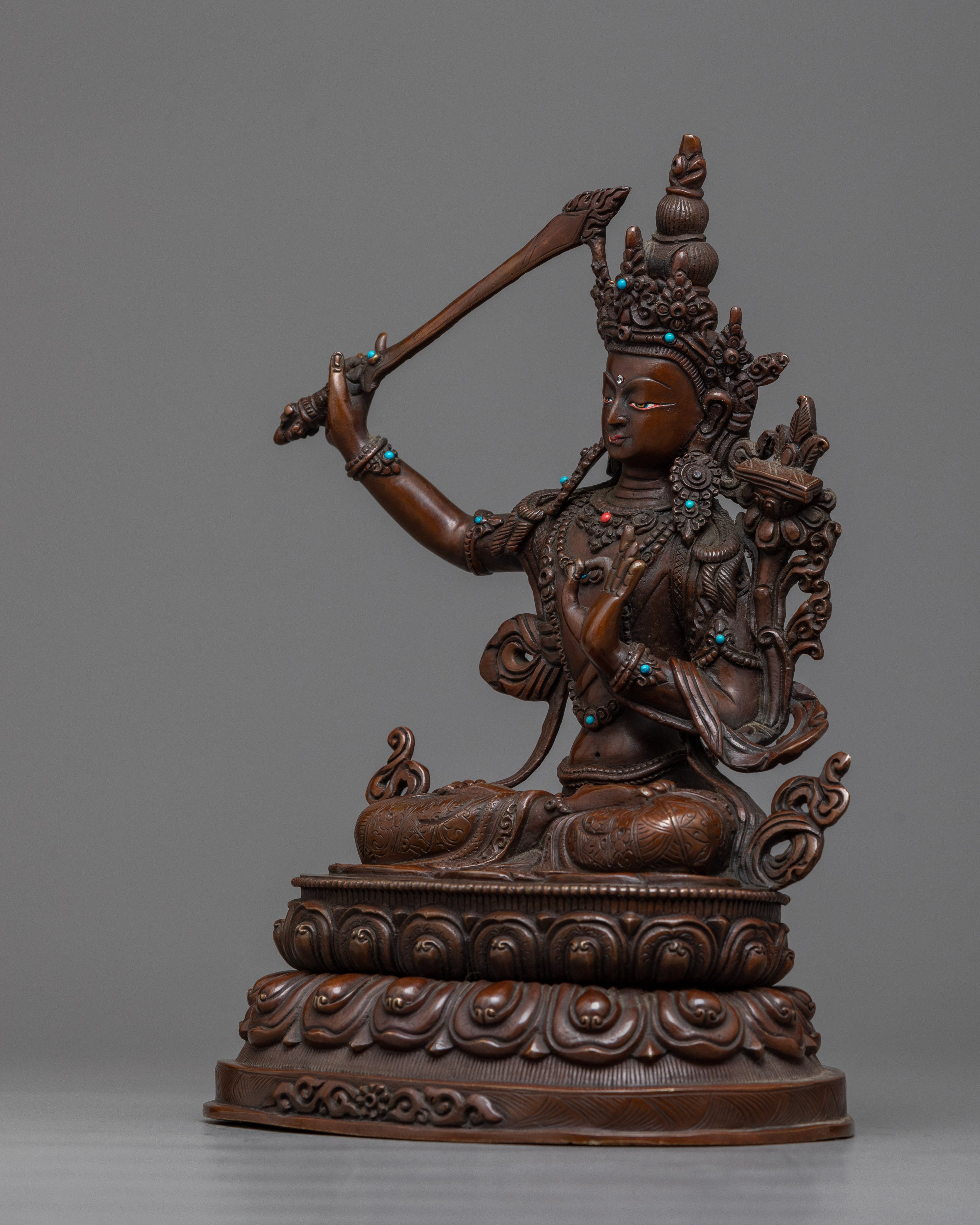 manjushri-bodhisattva-sculpture