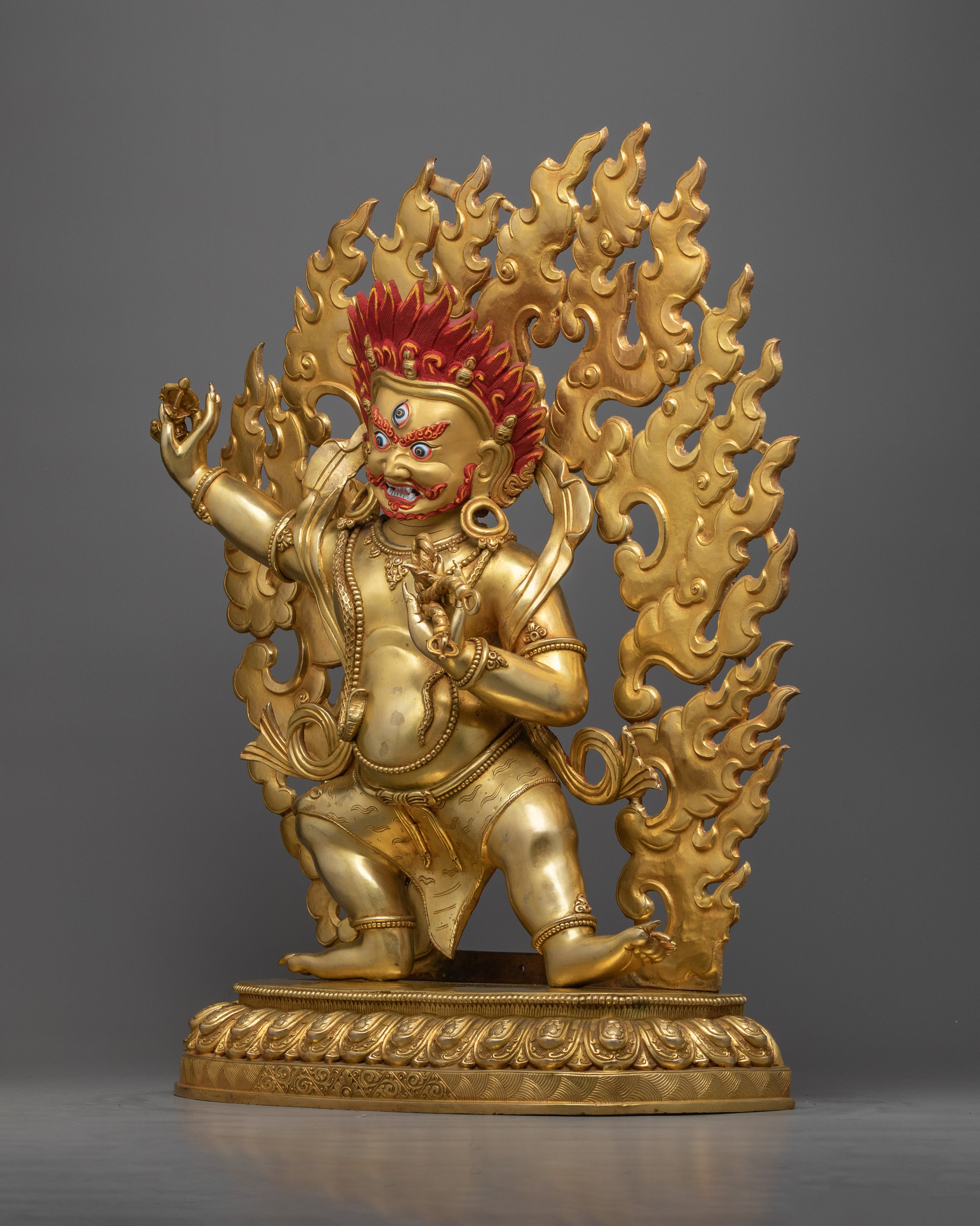 vajrapani sculpture for buddhist shrine