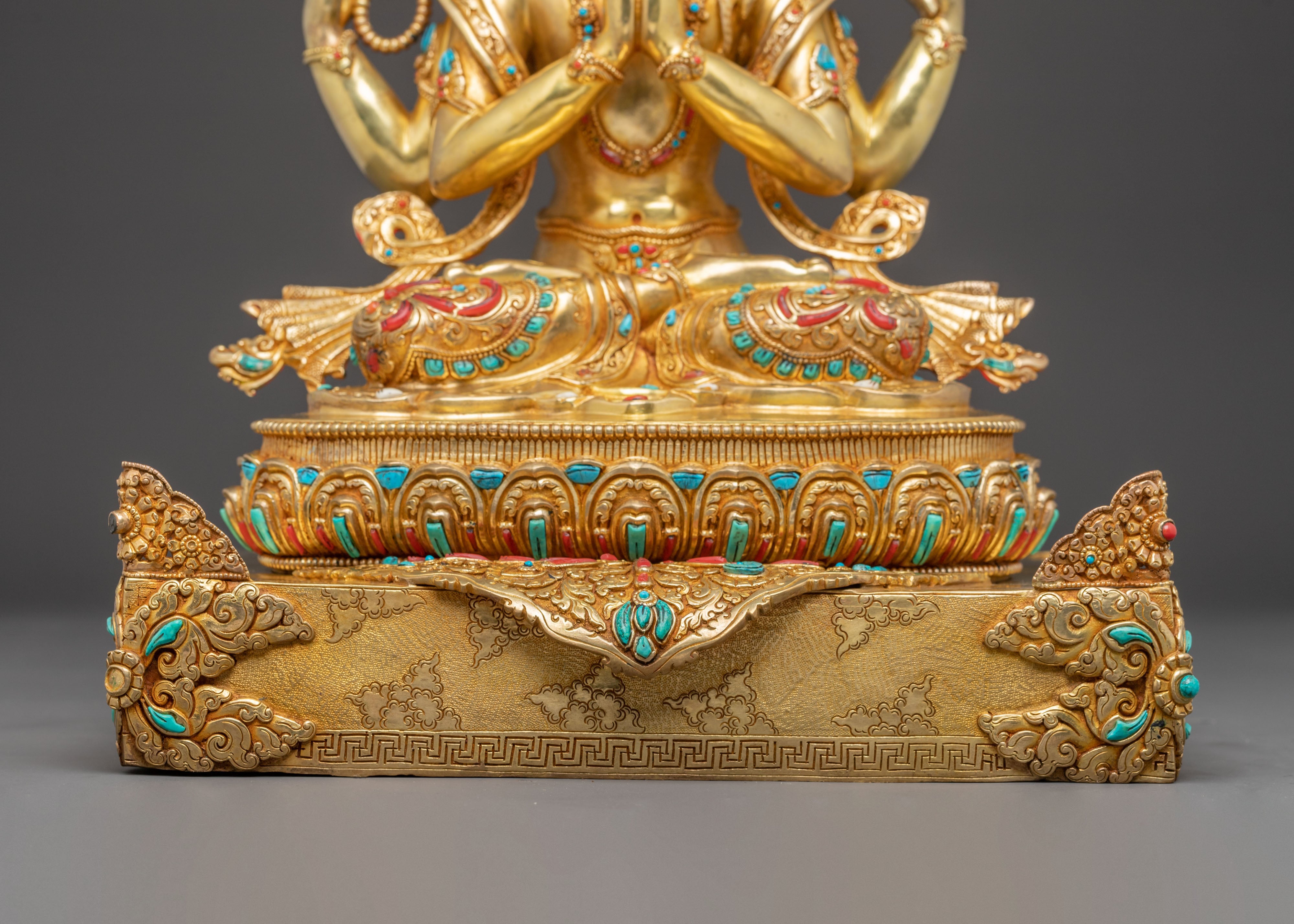 Majestic Statue of Bodhisattva Chenrezig | Protector of All Beings