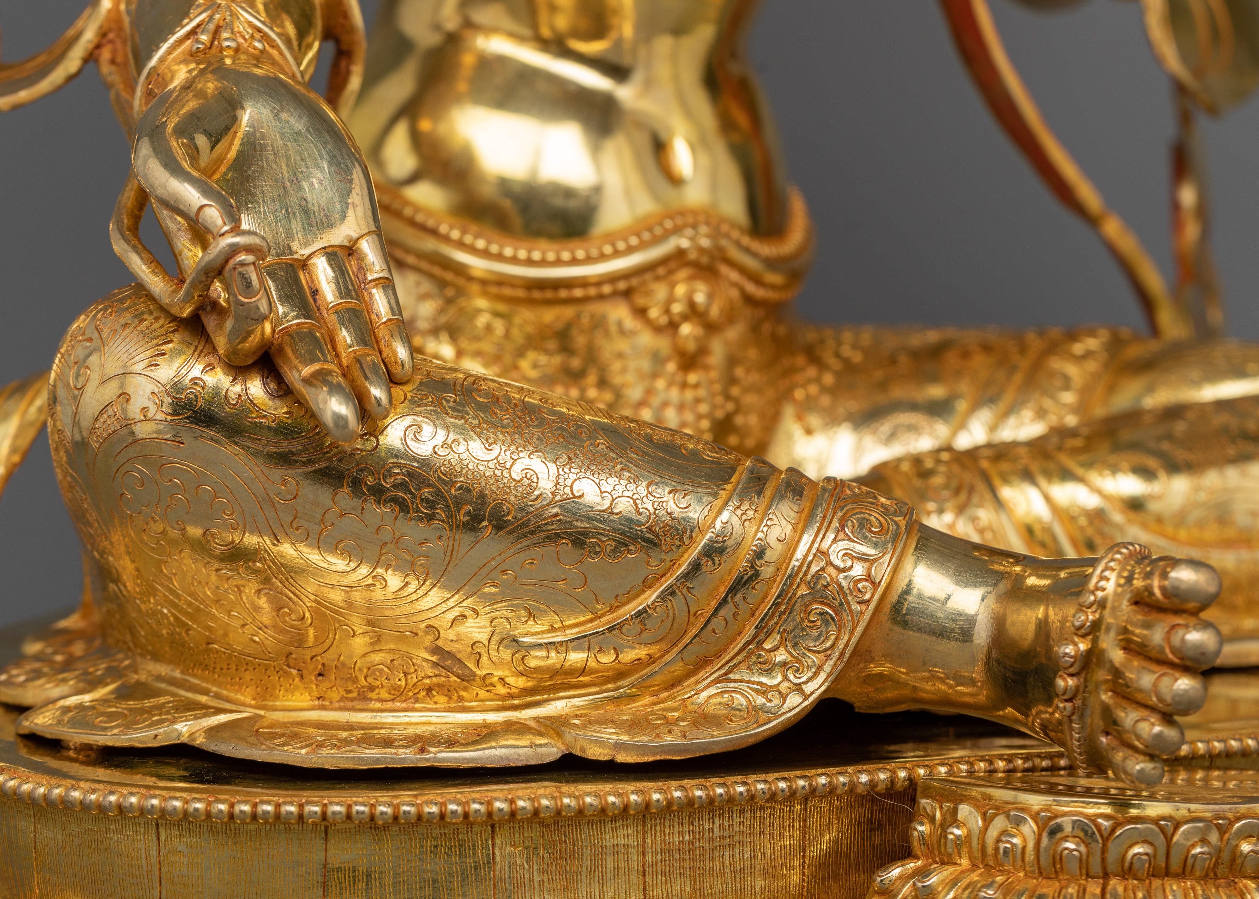 The Green Tara Goddess Sculpture | A Symbol of Compassion and Action