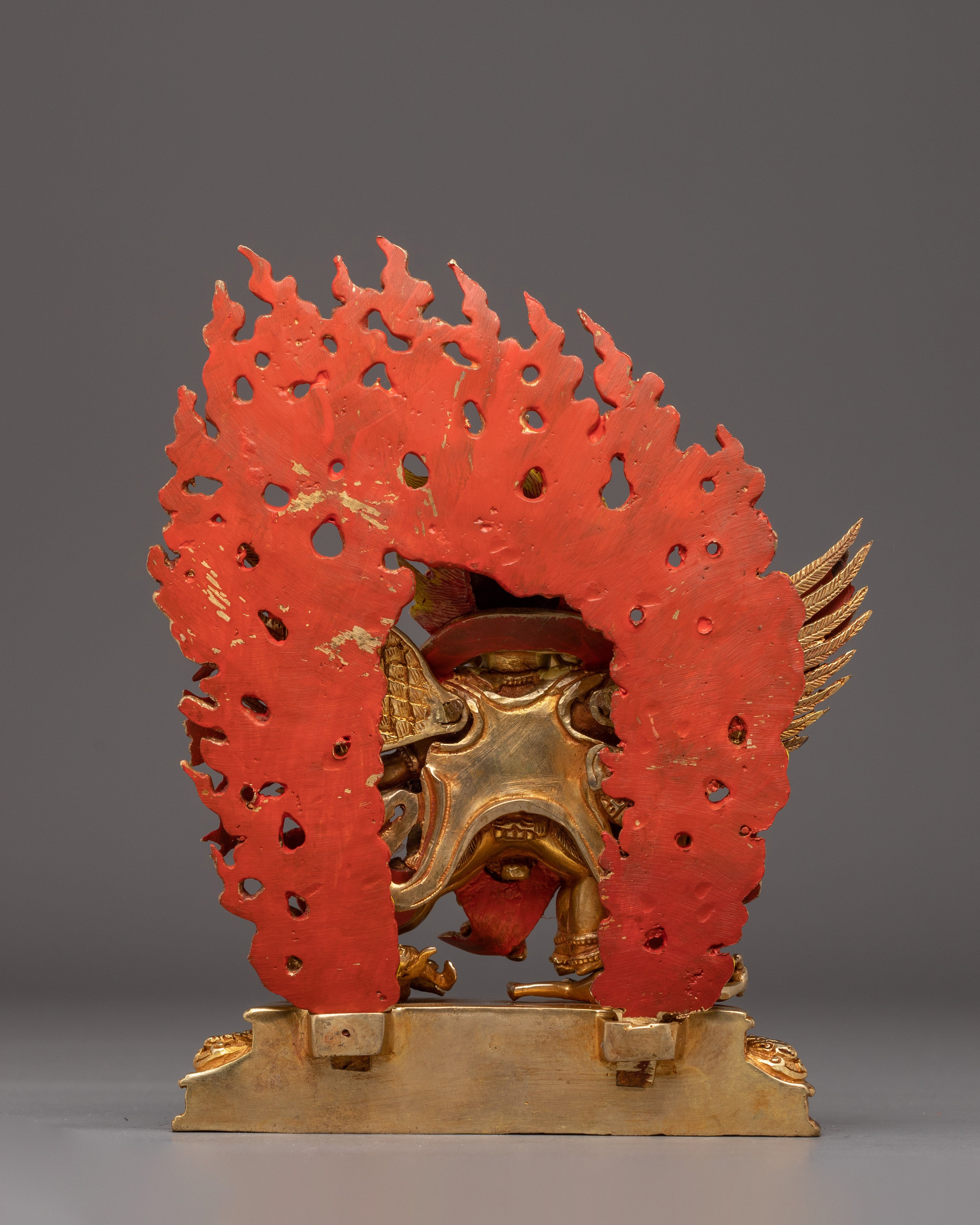 Wrathful Buddhist Deity Hayagriva Statue | Protector Deity