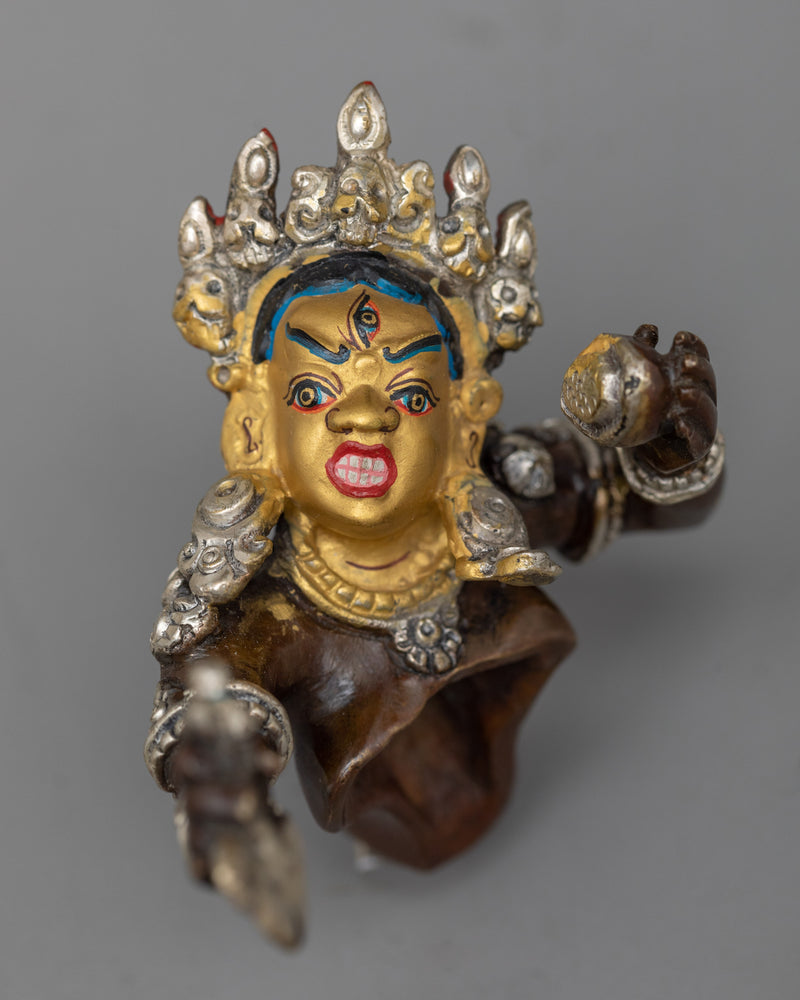 Hevajra Statue in Silver | A Symbol of Tantric Enlightenment in Vajrayana Buddhism