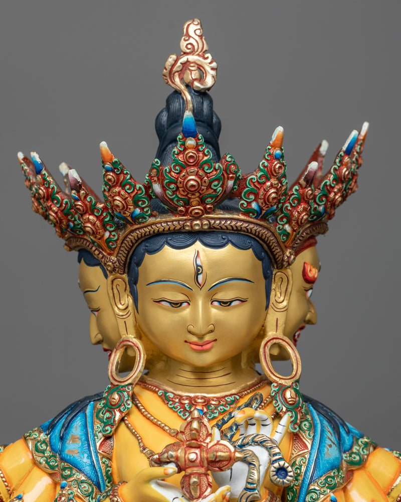 beautiful namgyalma-statue