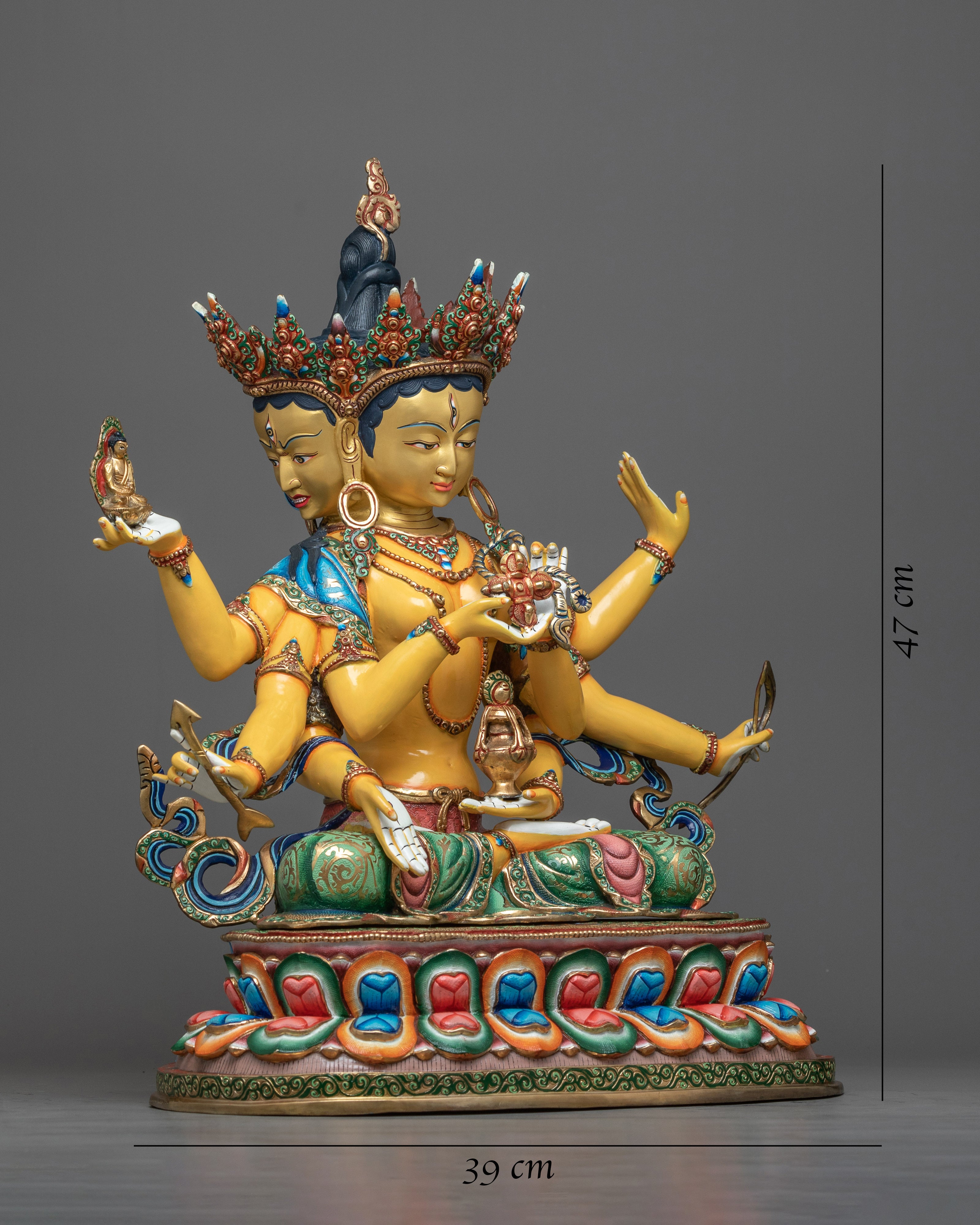 beautiful namgyalma-statue