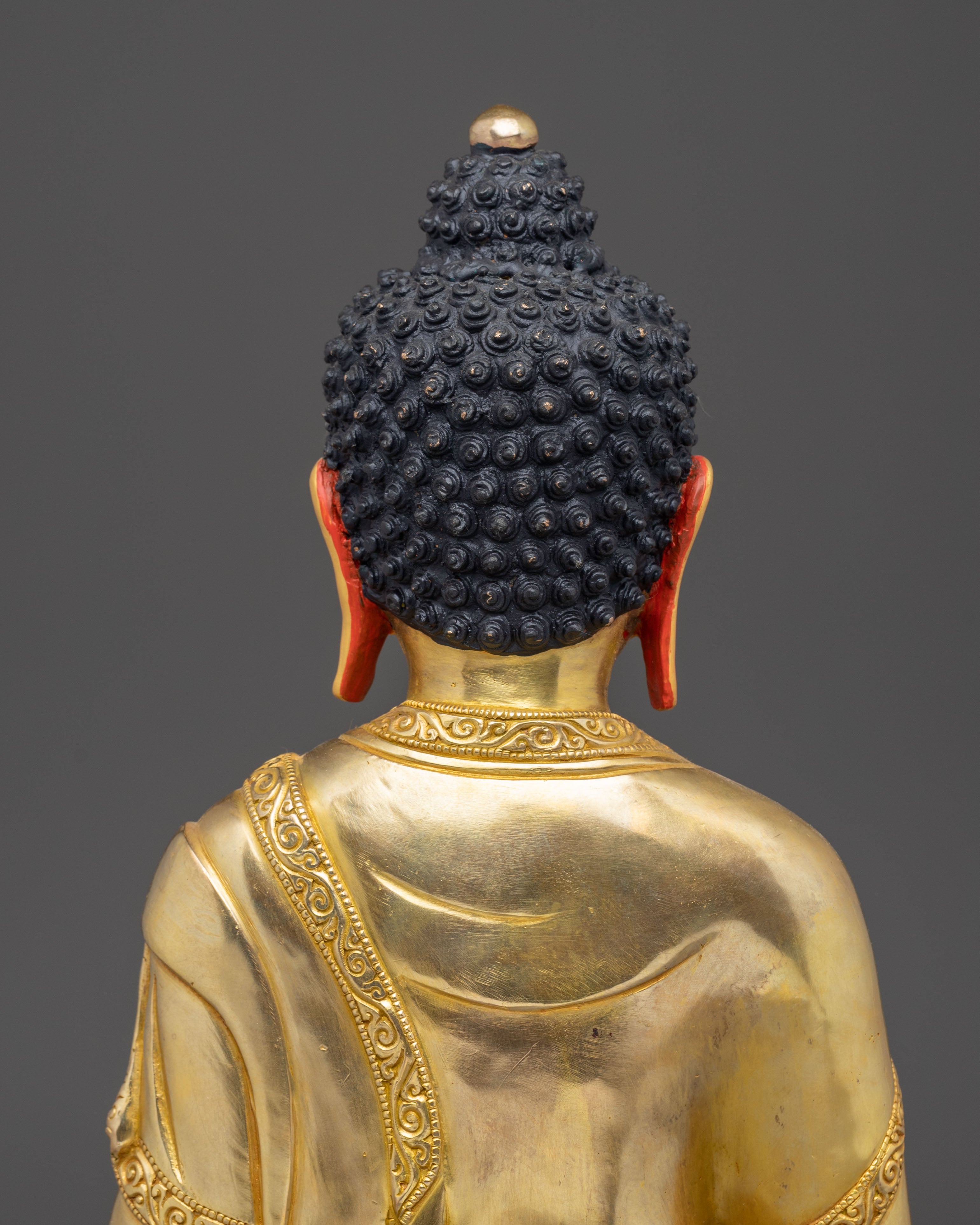 Golden Pure Land Buddha Amitabha Icon | Home Decor