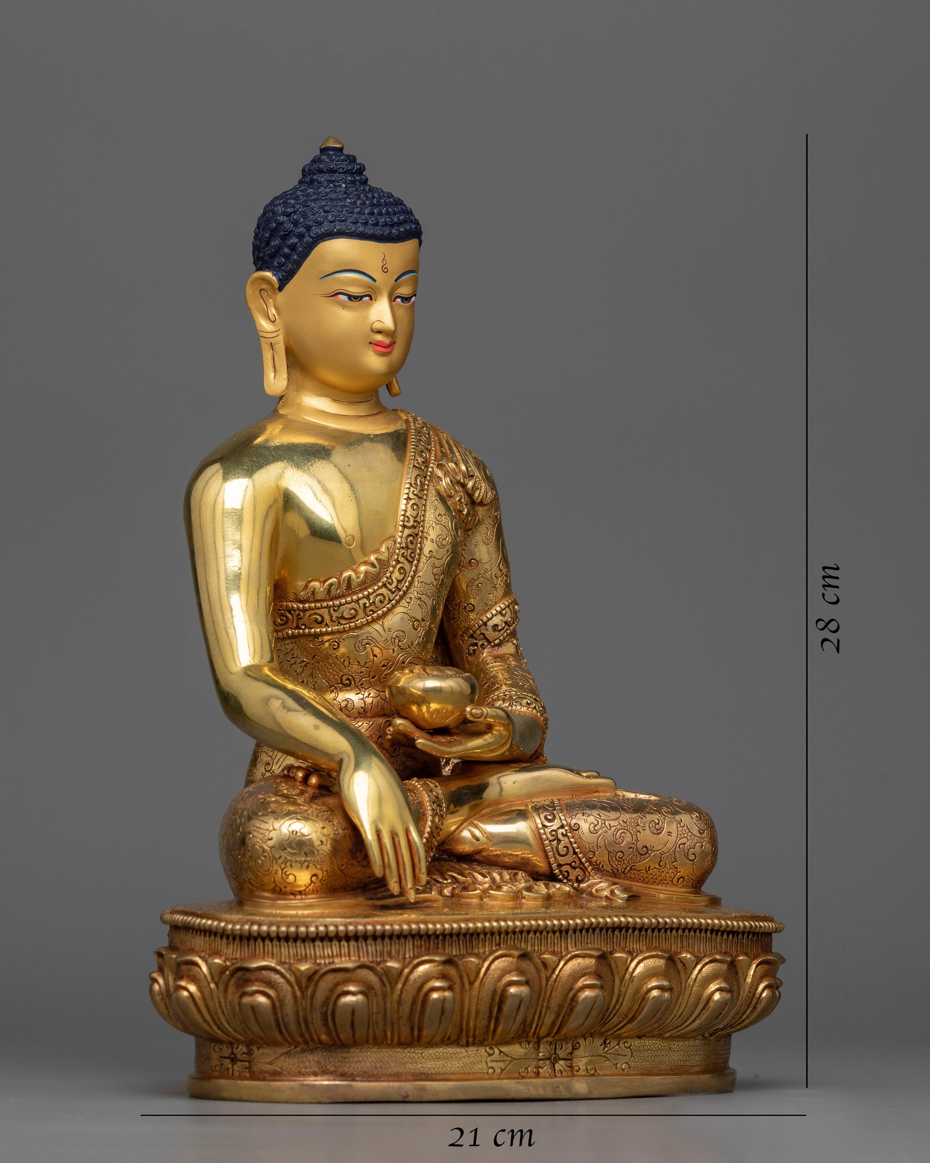 Bhaisajyaguru, Shakyamuni, and Amitabha Buddha Statue Set | Triad of Enlightenment