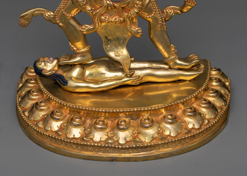 Tara Ekajati Statue in 24K Gold | Symbol of Singular Power and Protection