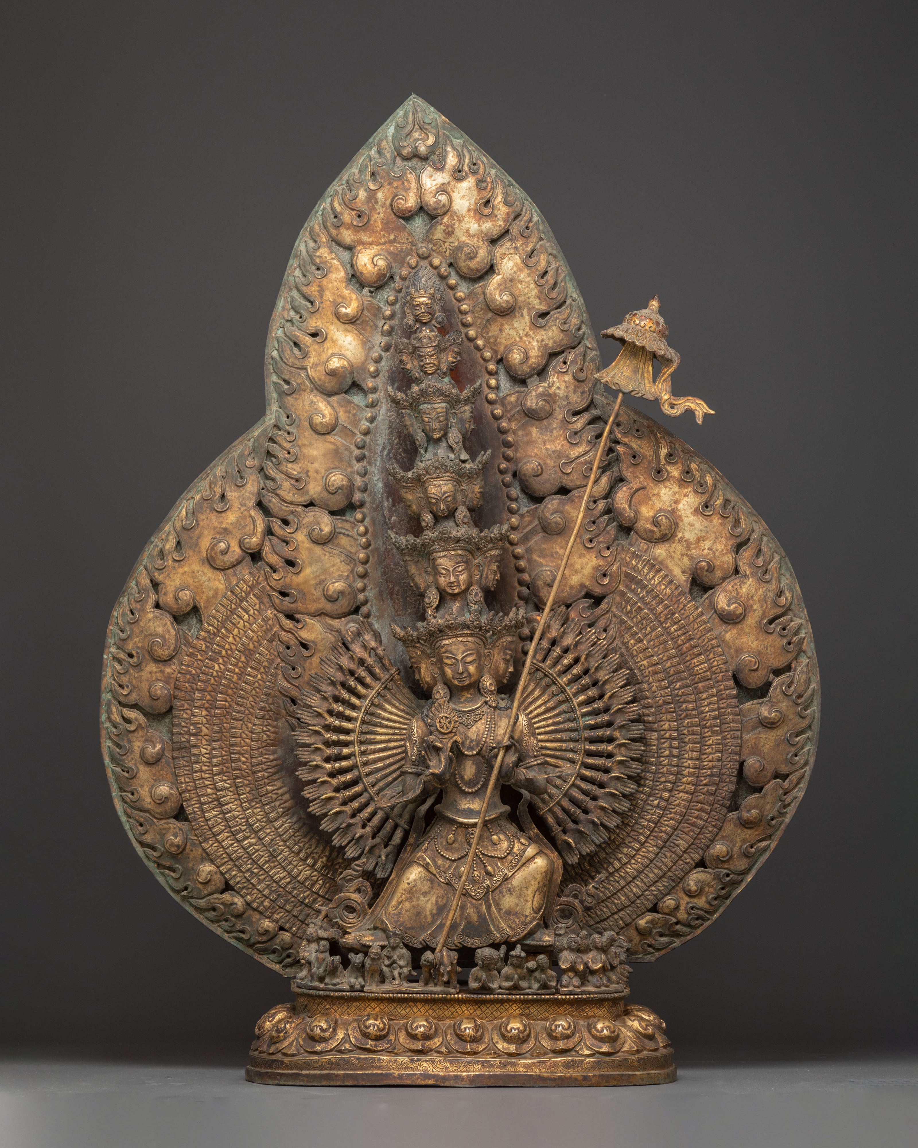 Handmade Statue Of 1000 Armed Chenrezig