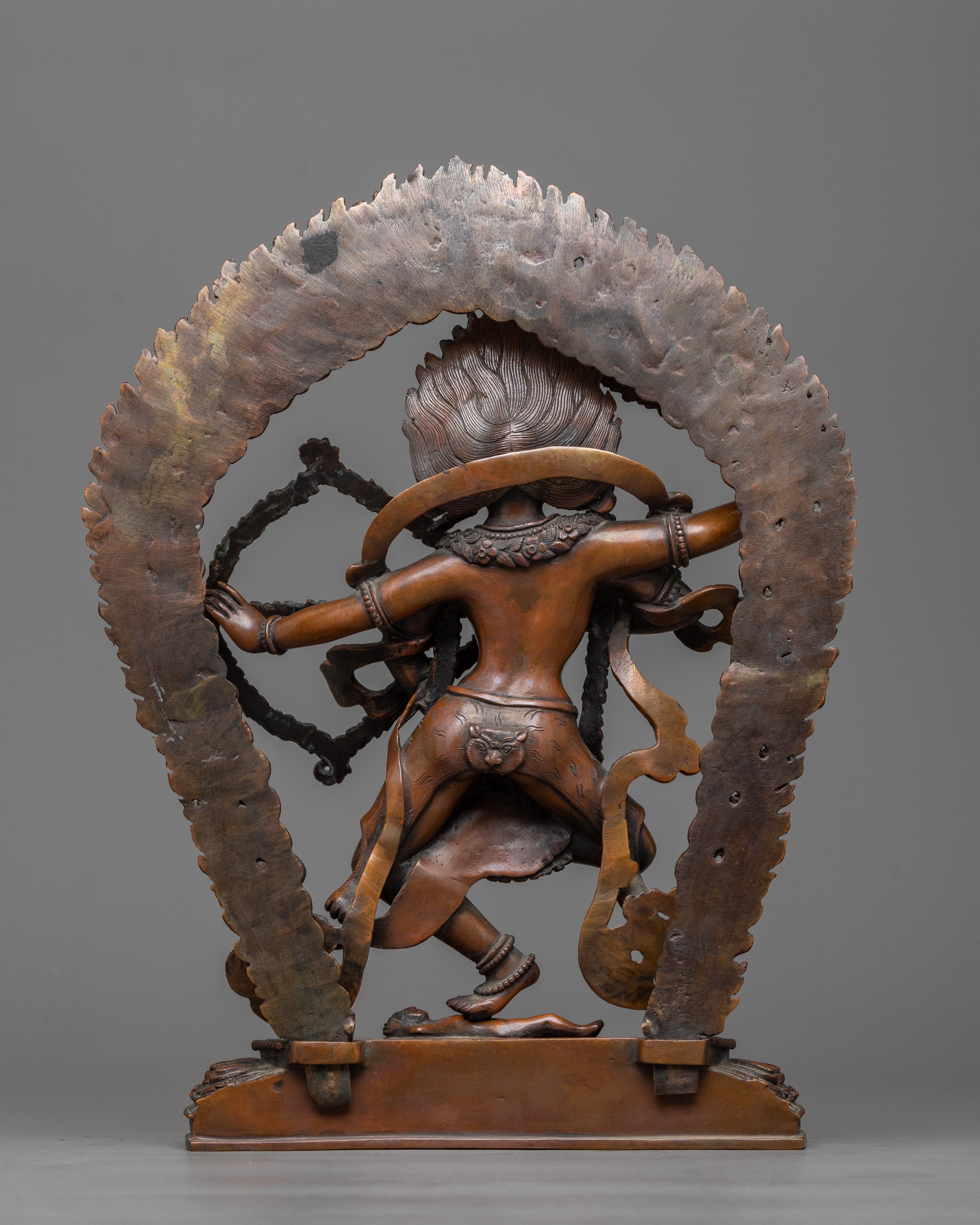 Kurukulle Statuette | Oxidized Copper Embodiment of Enchantment