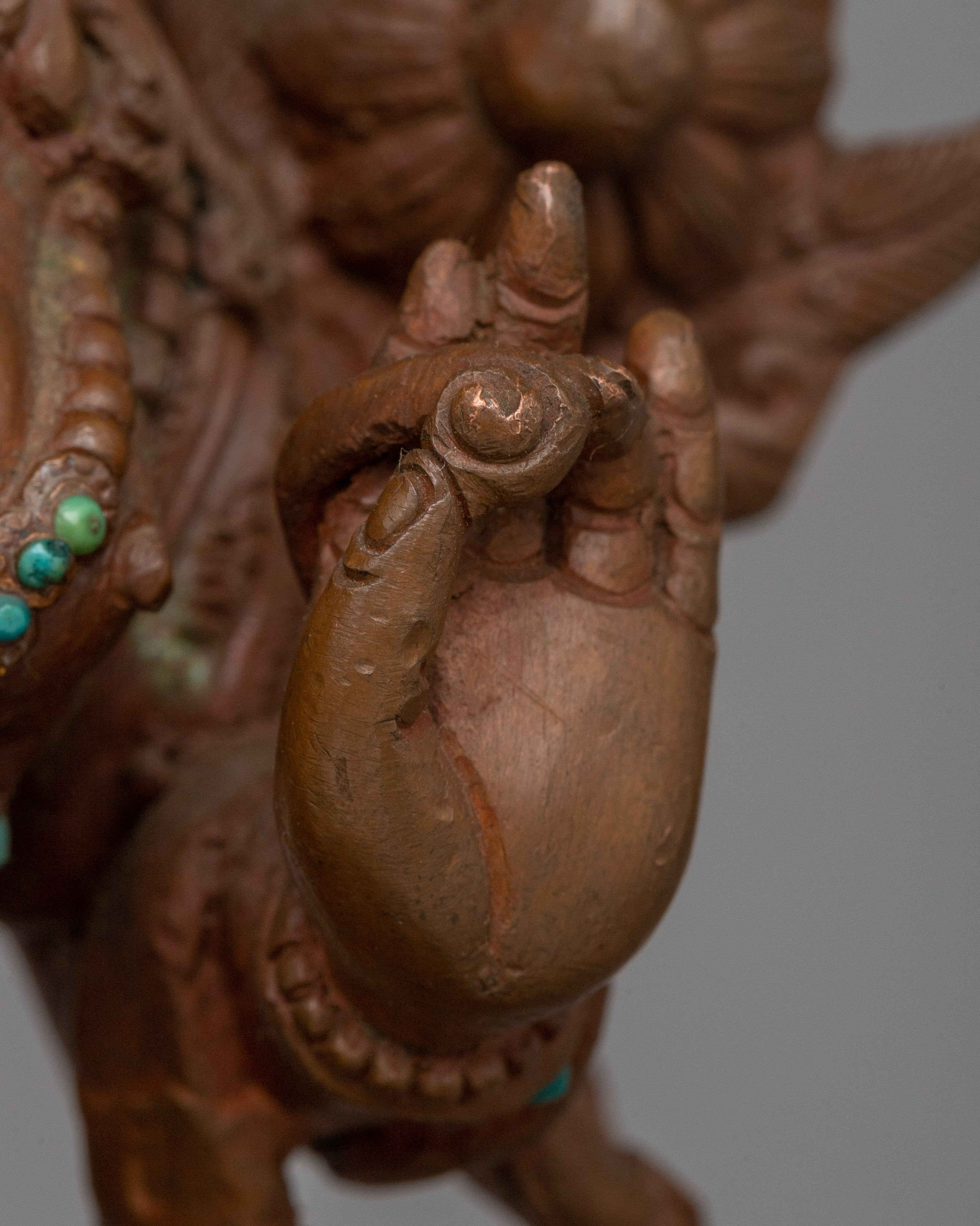 Tibetan Sculpture of Tibetan Goddess Green Tara | Deity of Compassion and Protection