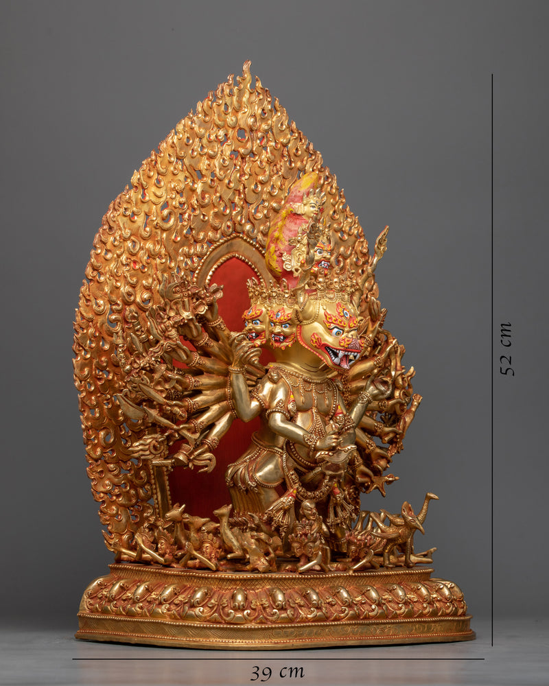 vajrabhairava-yamantaka-Sculpture