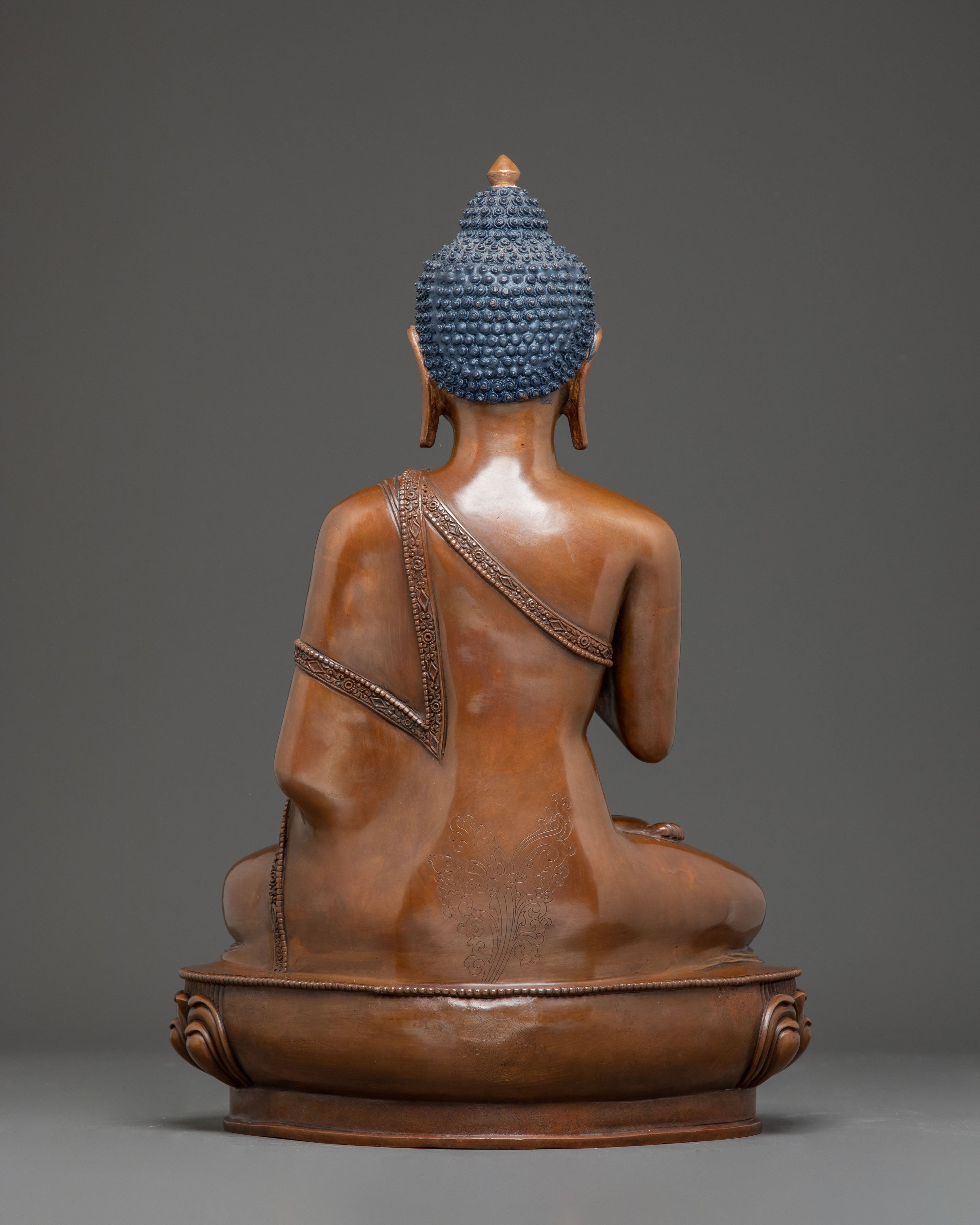 Handcrafted Vairocana Sculpture: The Cosmic Buddha | Meditation Altar