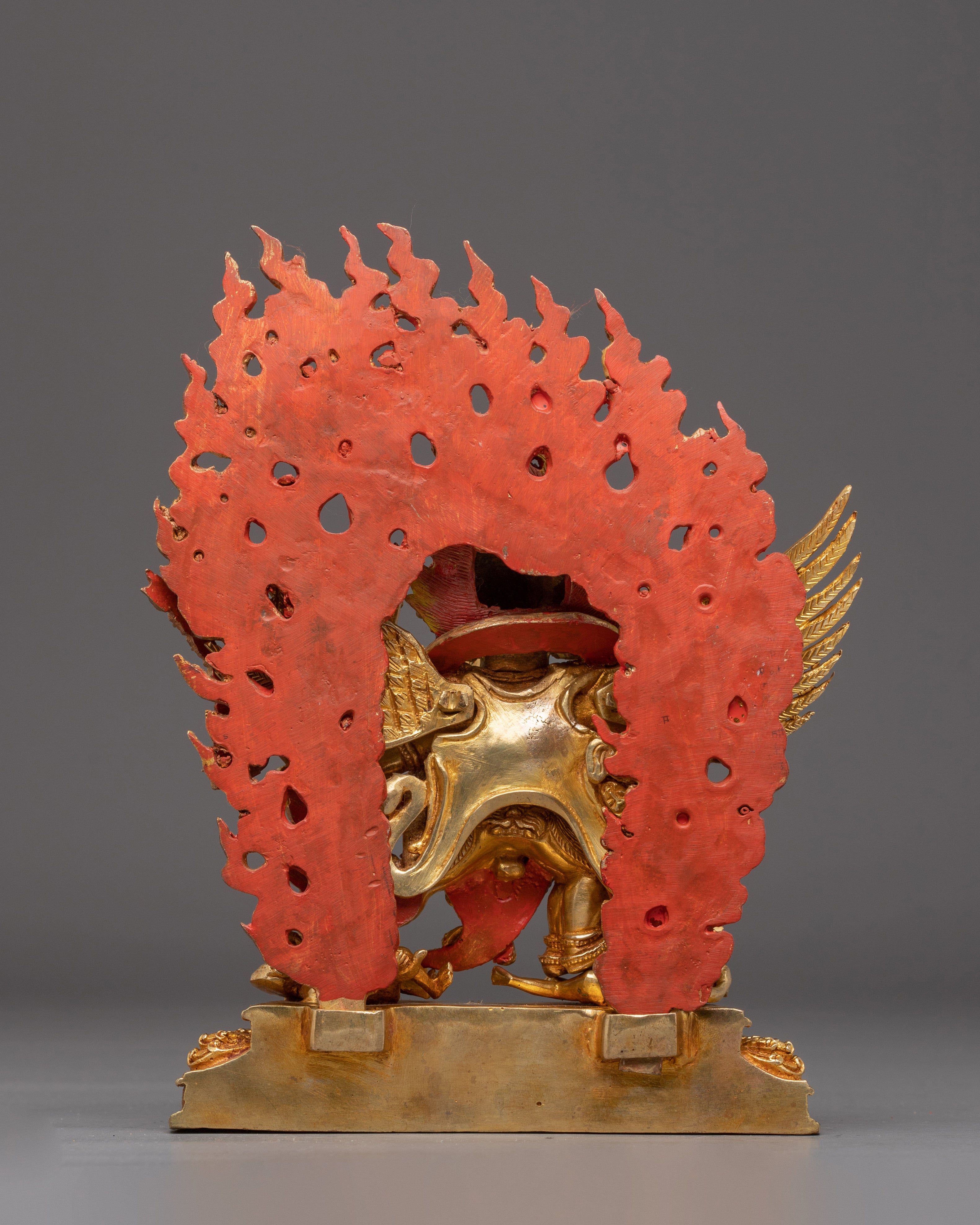 Handmade Vajrakilaya Copper Statue | Fierce Protector of Dharma