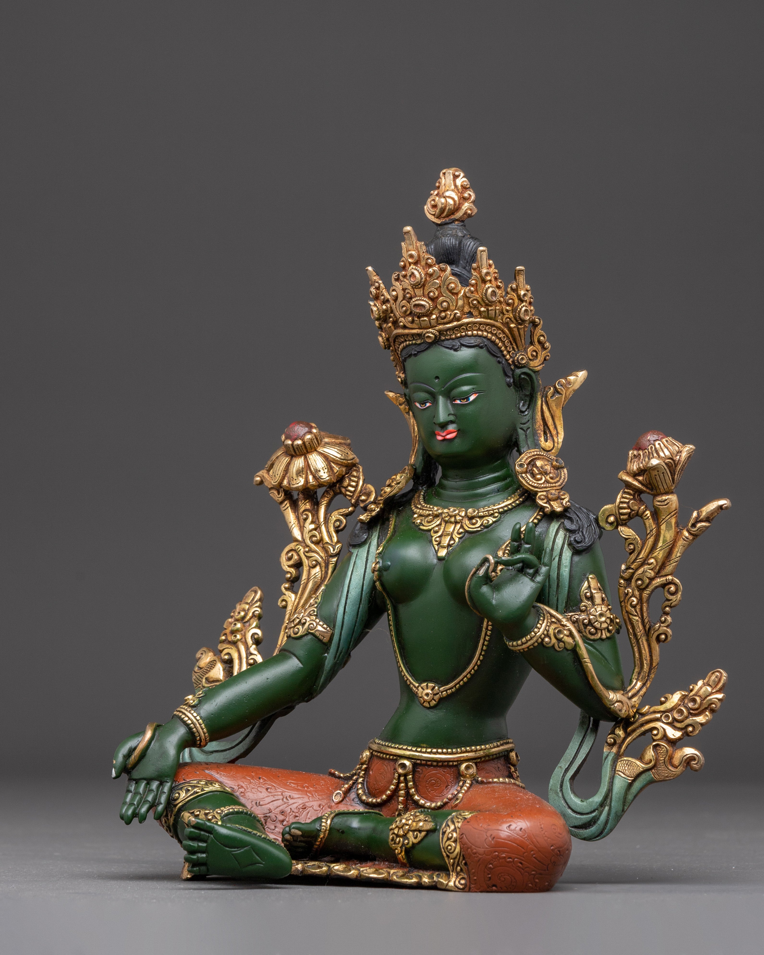 Art of Green Tara: Swift Liberator | Himalayan Art