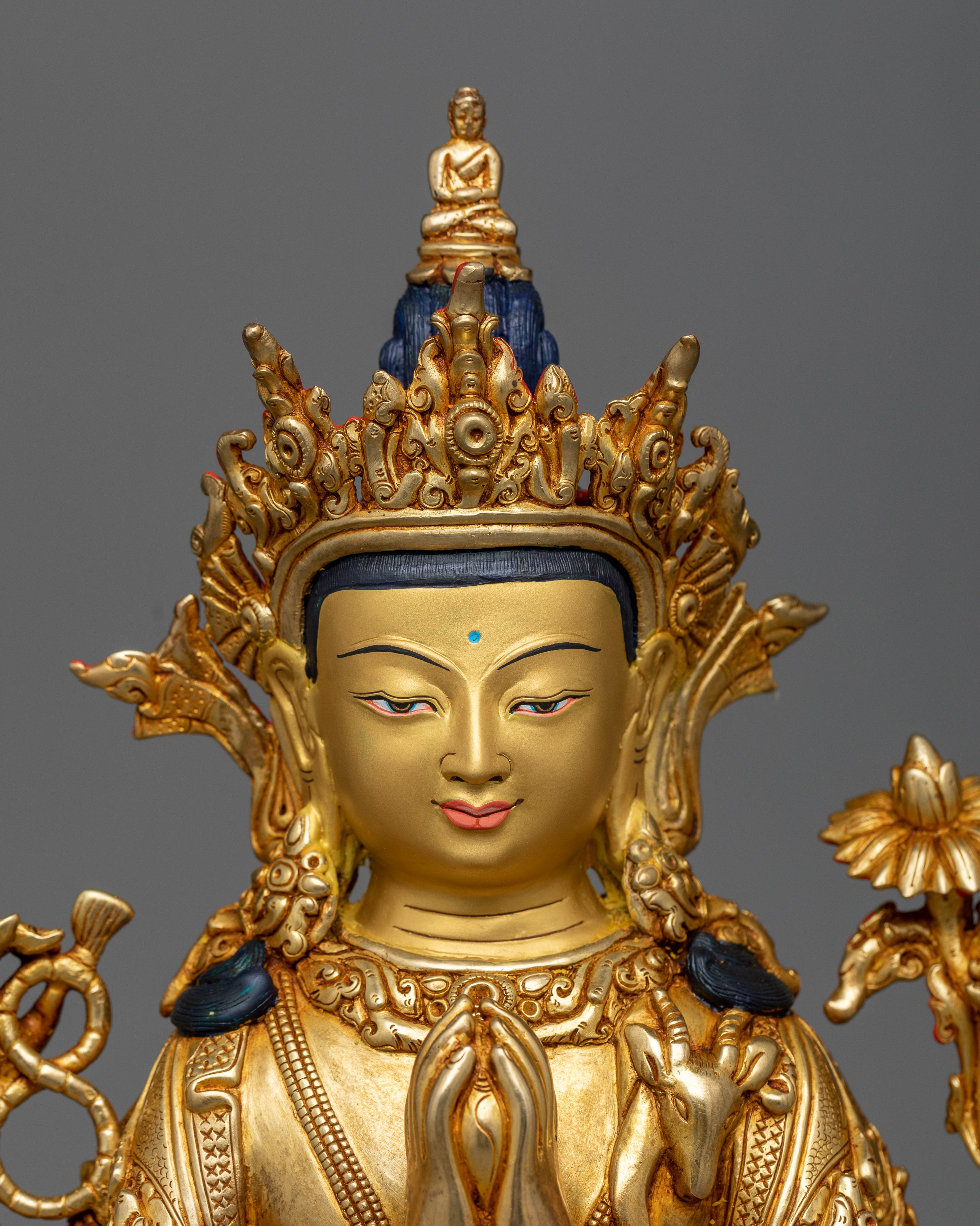 chenrezig-bodhisattva-copper-sculpture