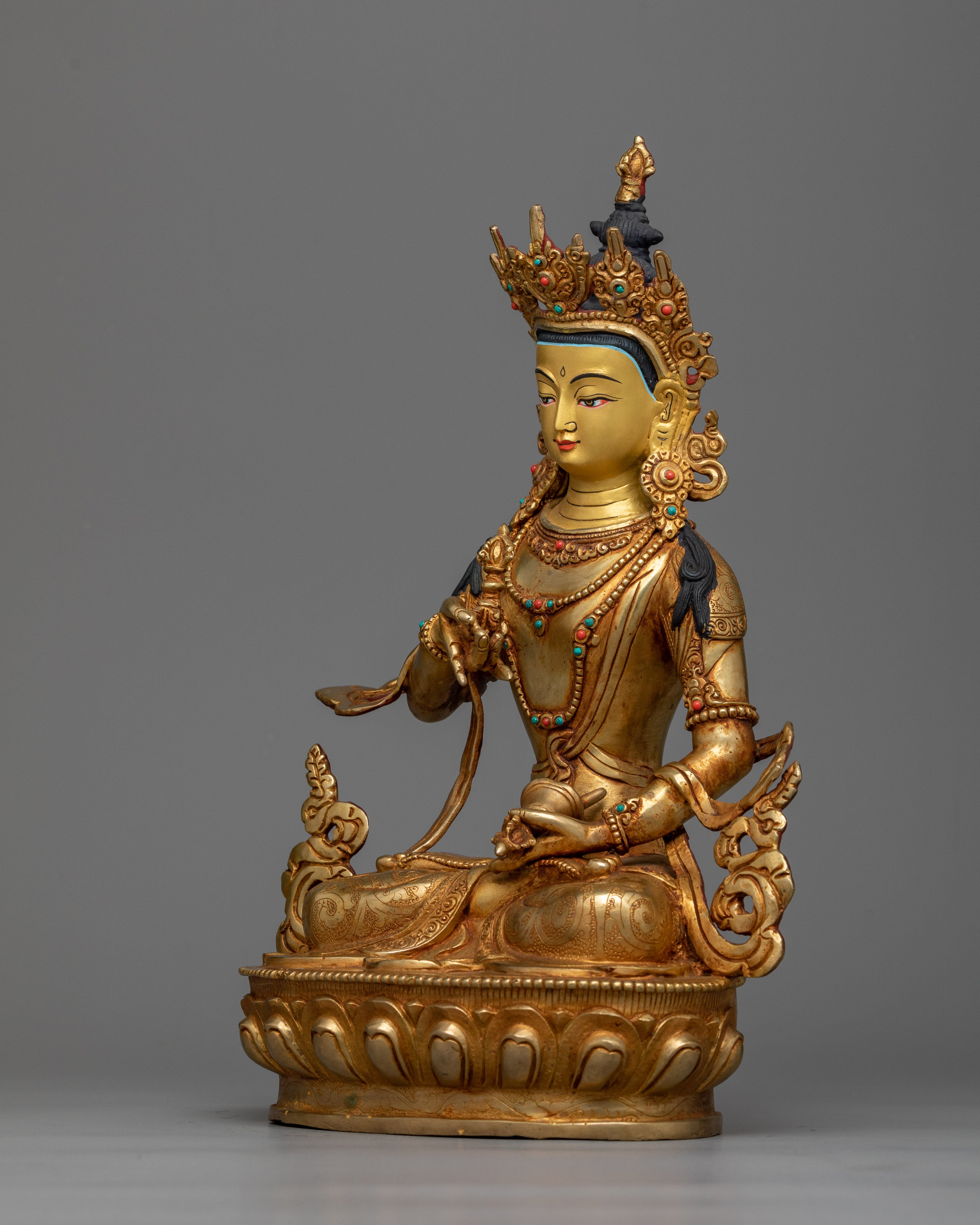 vajrasattva-copper-sculpture