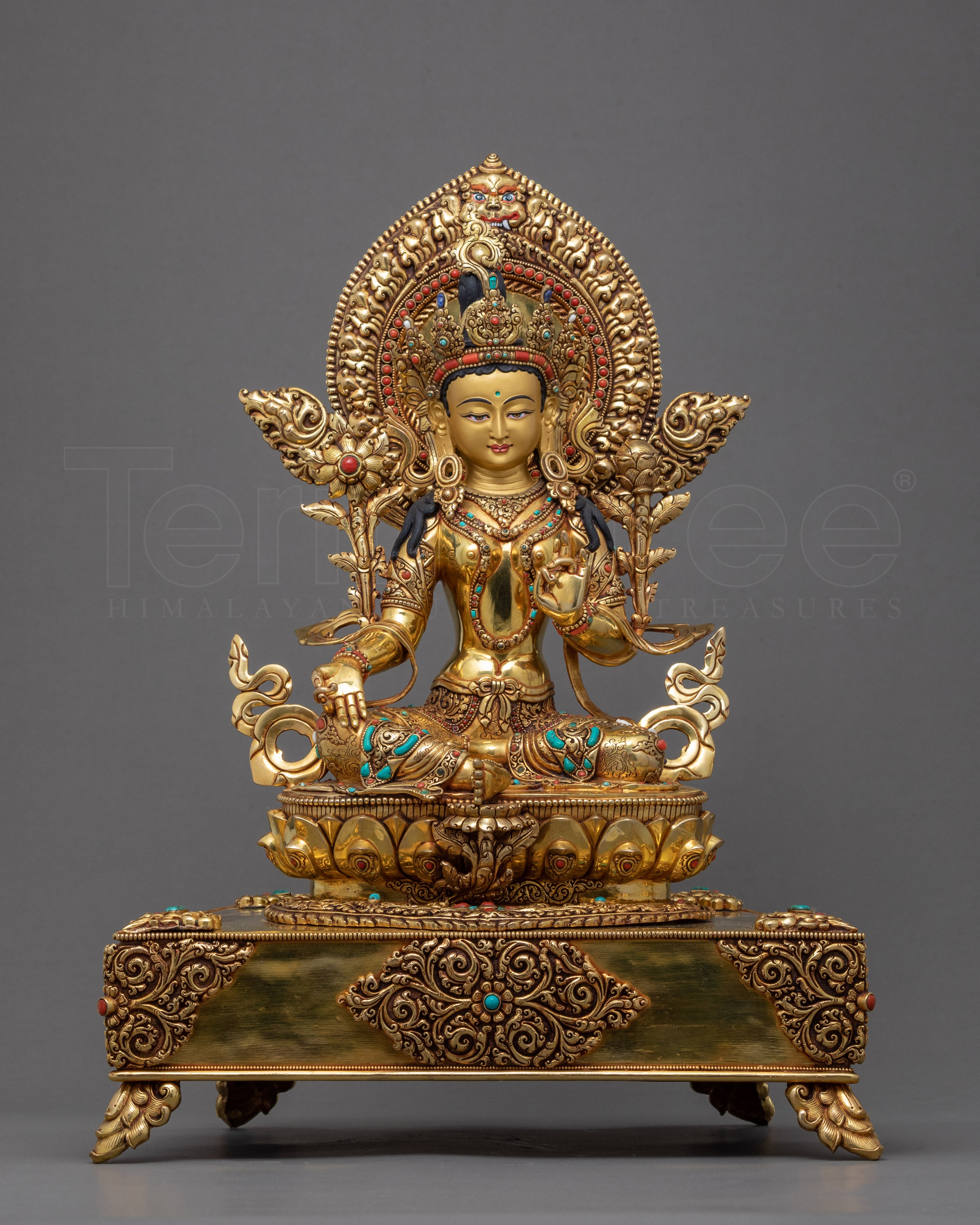 Mother Green Tara Statue | Buddhist Deity