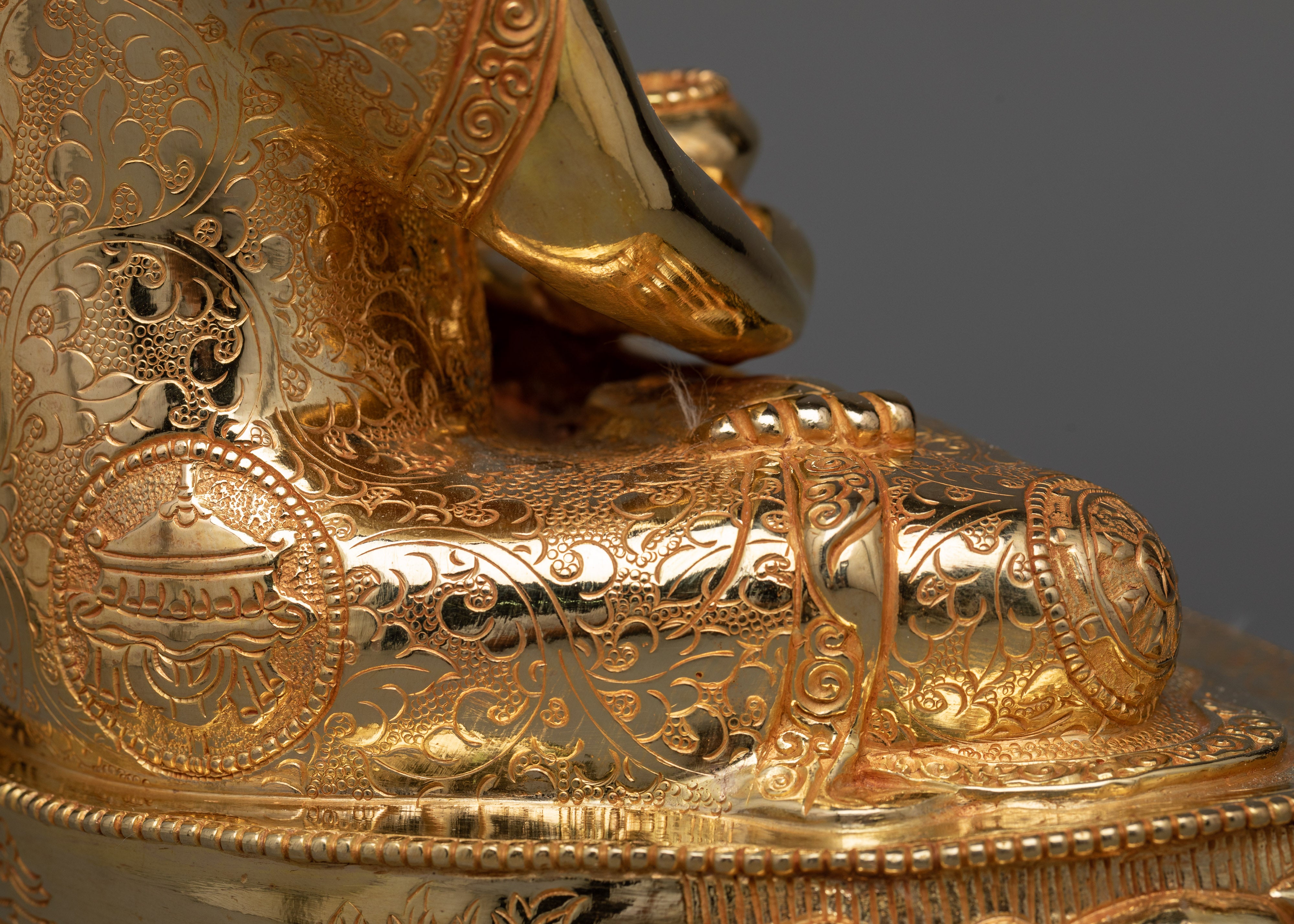 Beautiful Buddha Amitabha Statue | 24K Gold Gilded Vision of Infinite Light