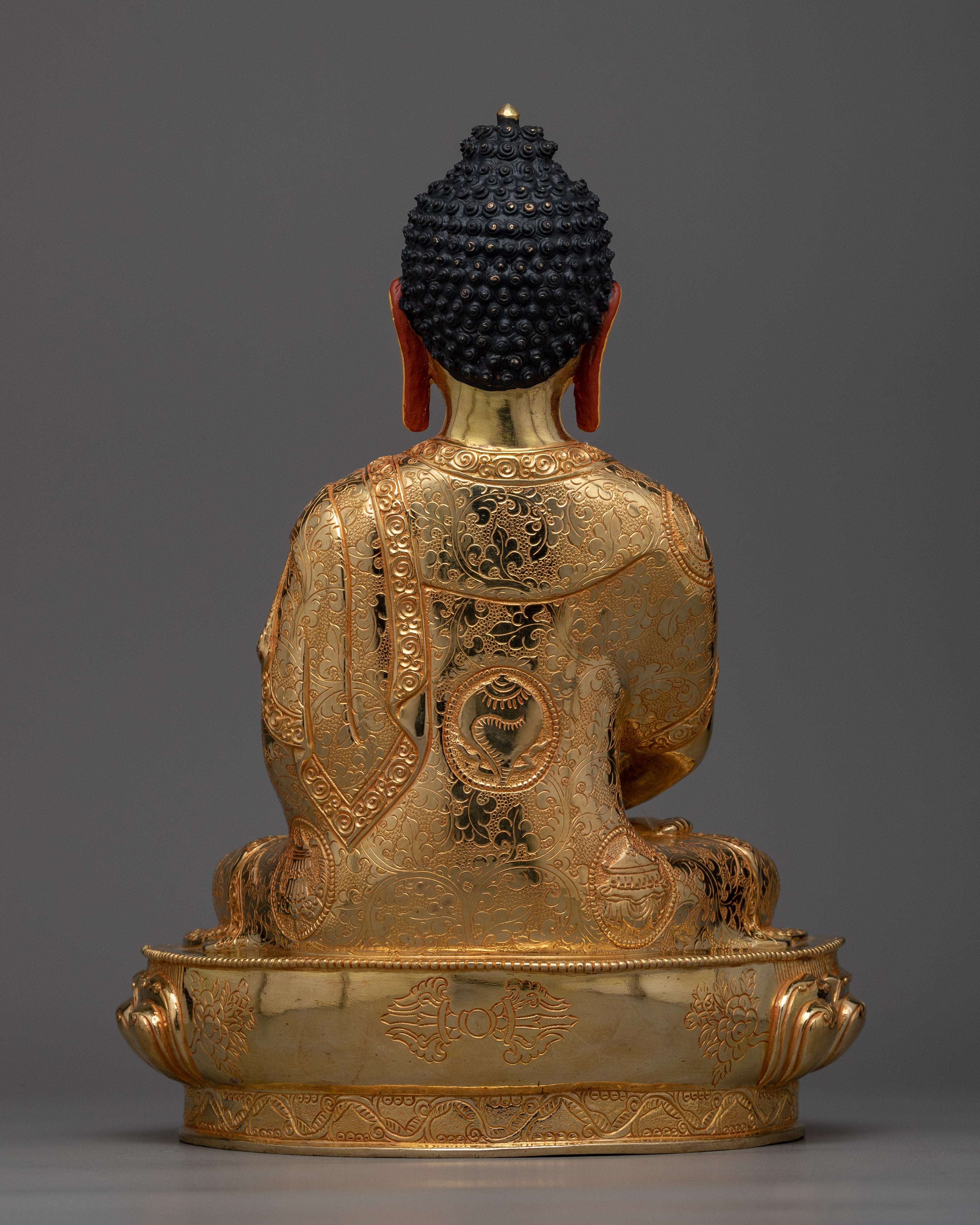 Beautiful Buddha Amitabha Statue | 24K Gold Gilded Vision of Infinite Light