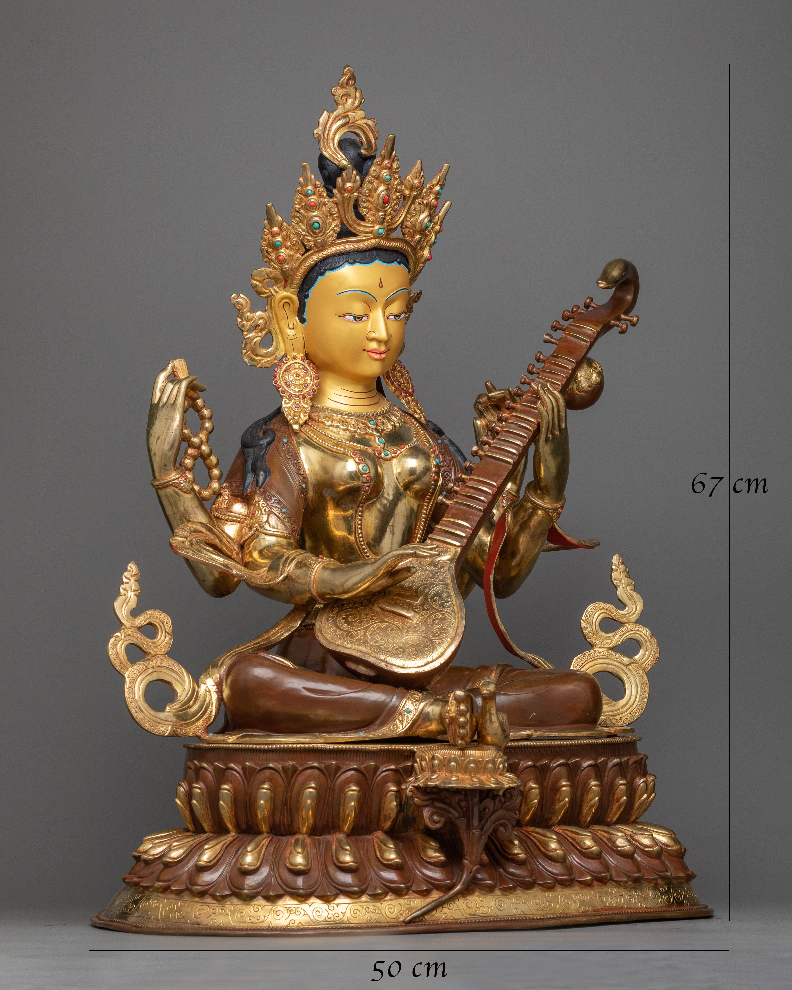 saraswati-Sculpture