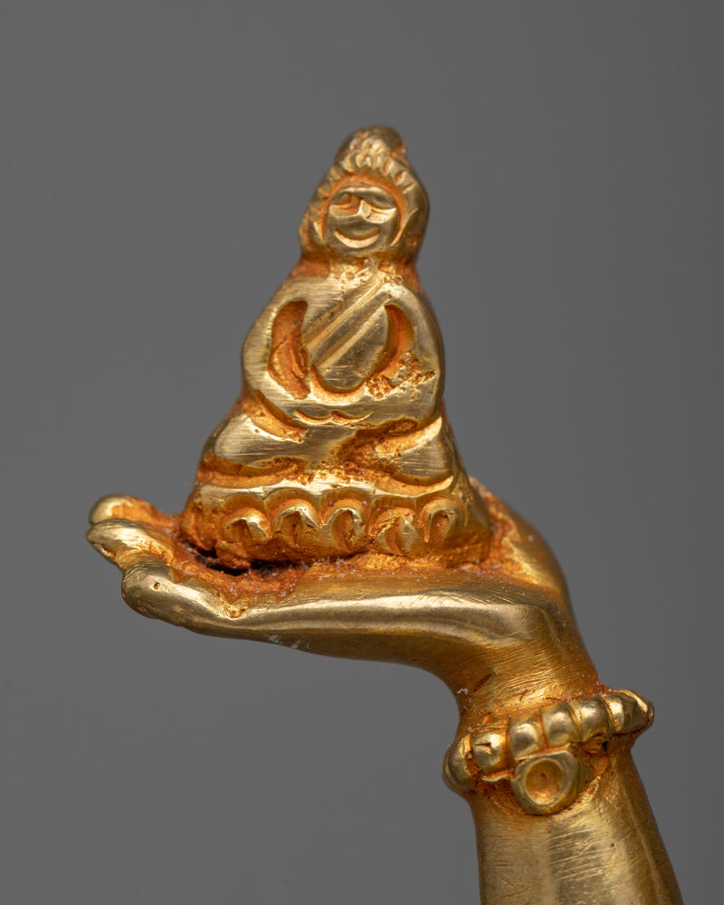 Dakini Namgyalma Statue | 24K Gold Gilded Emblem of Longevity and Protection