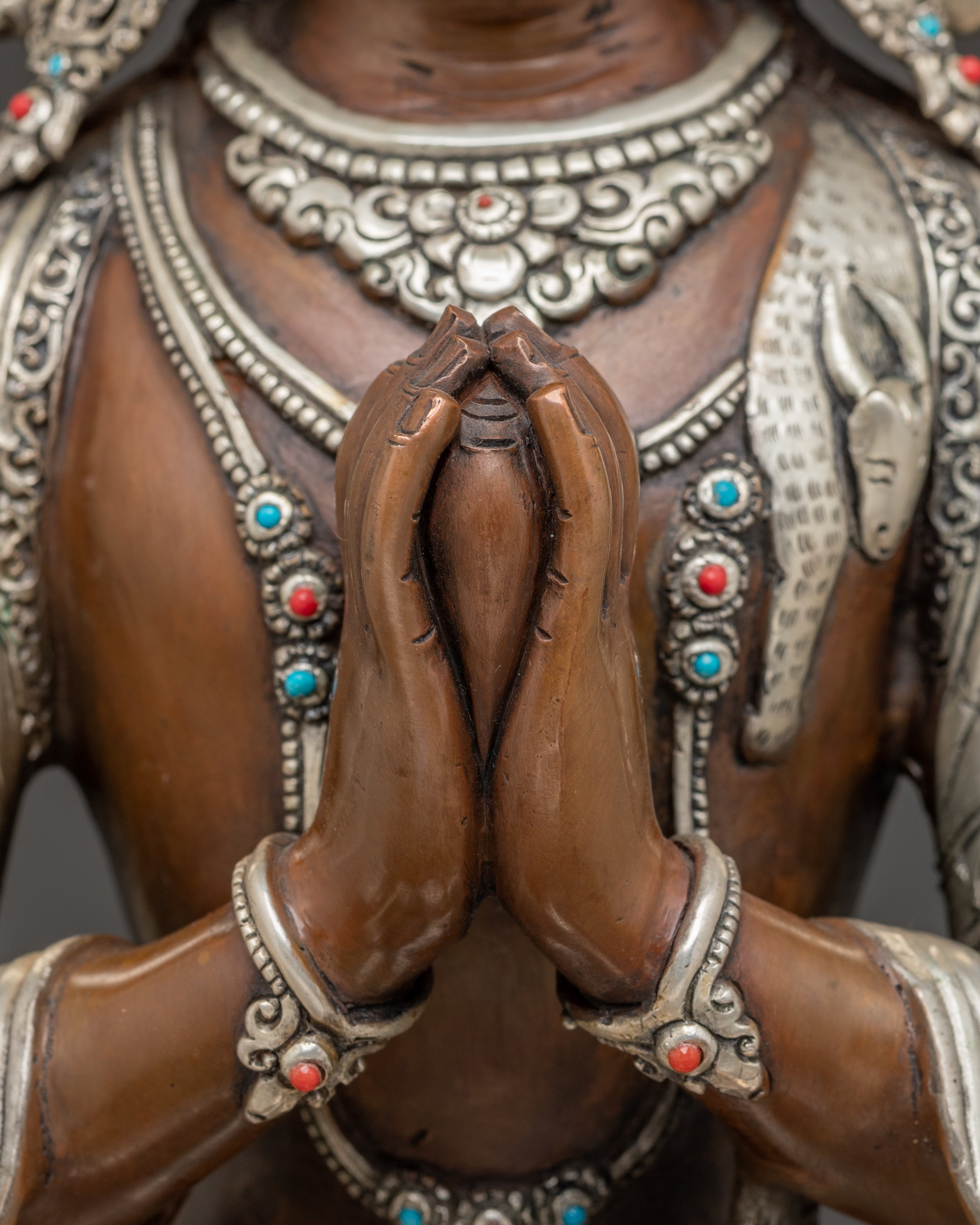 Chenrezig - The Compassionate Bodhisattva Statue | Tibetan Sculpture