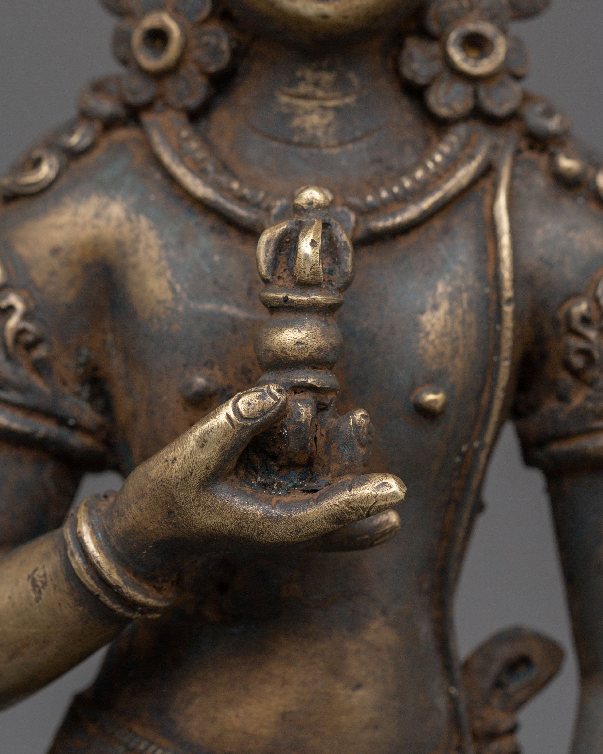Handmade Statue of Standing Vajrasattva | Embodiment of Purification