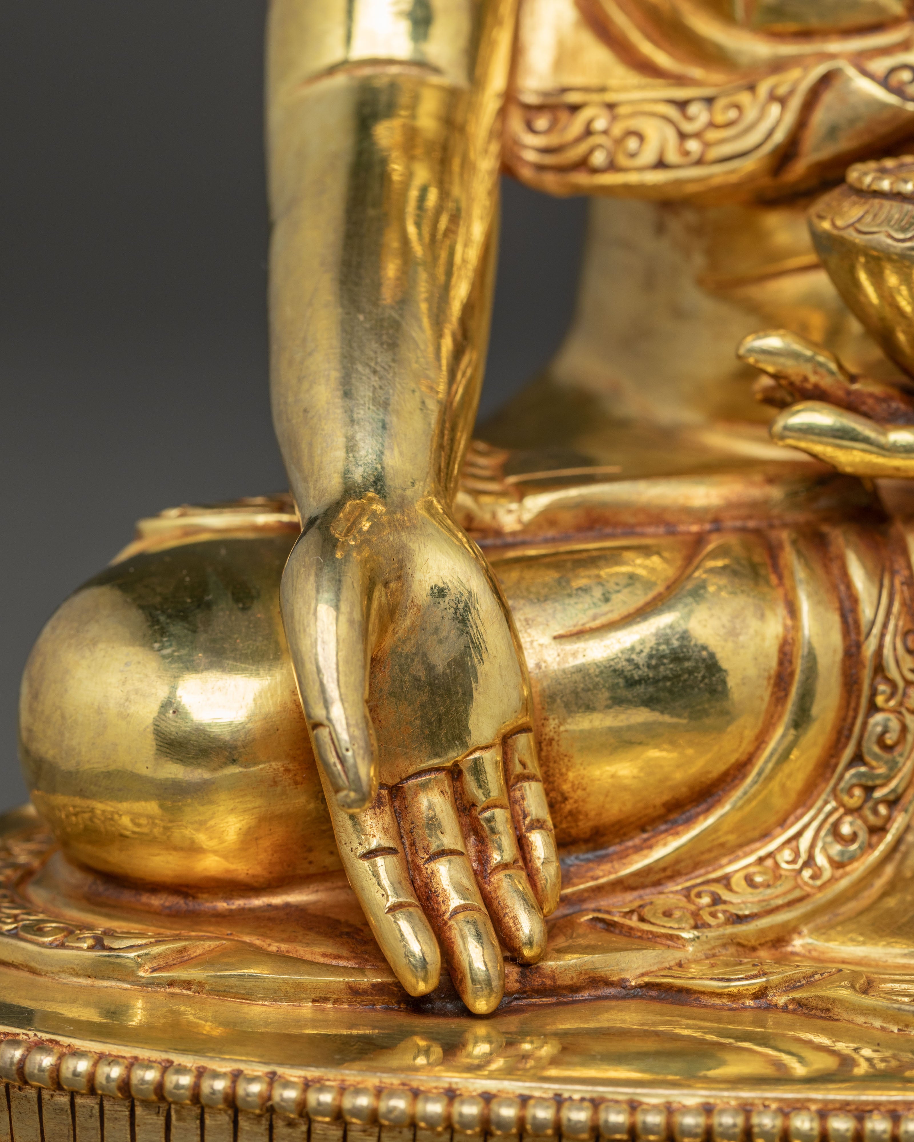 Five Dhyani Buddhas Sculpture Set | Symbolism of Enlightenment