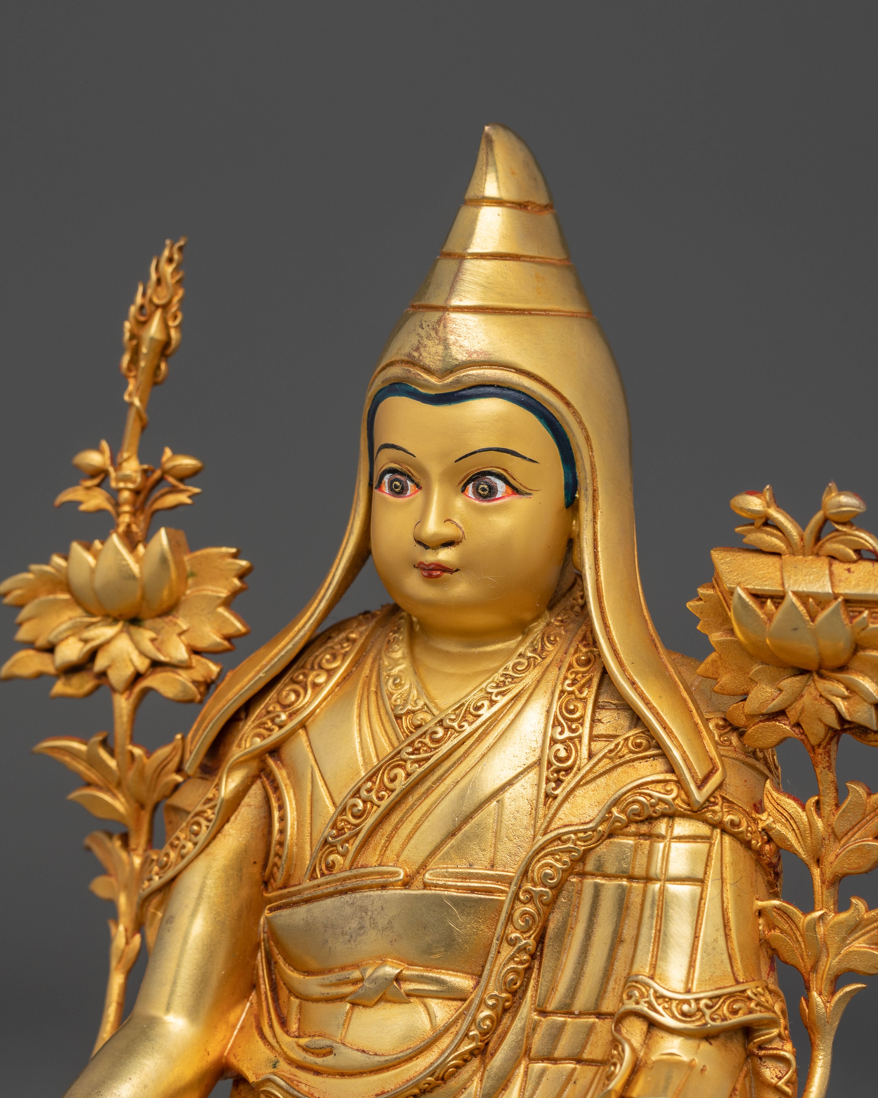 Statue of Buddhist Master Longchenpa | Enlightened Scholar