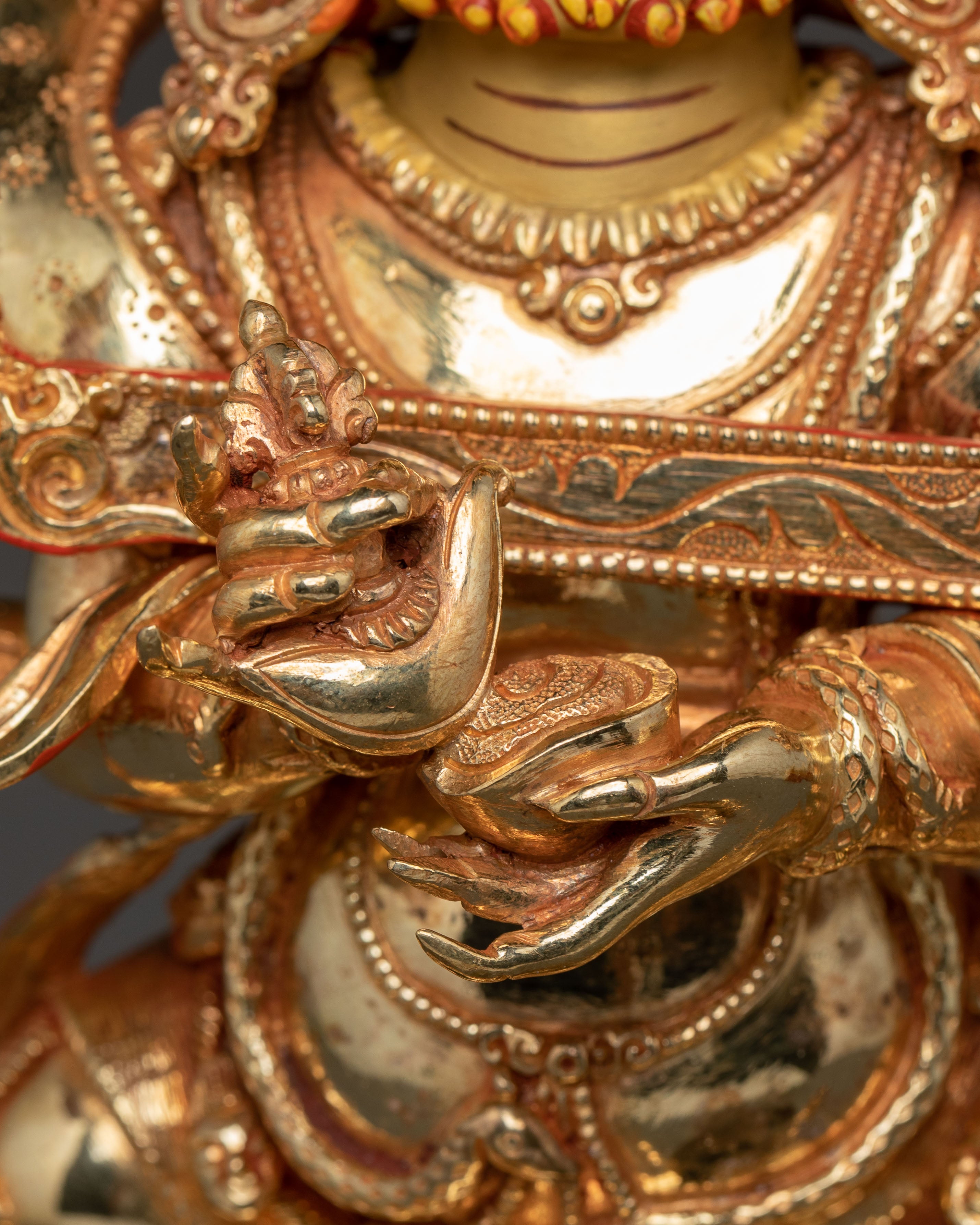 Sakya Mahakala Statue: Protector of Wisdom | Buddhist Sculpture