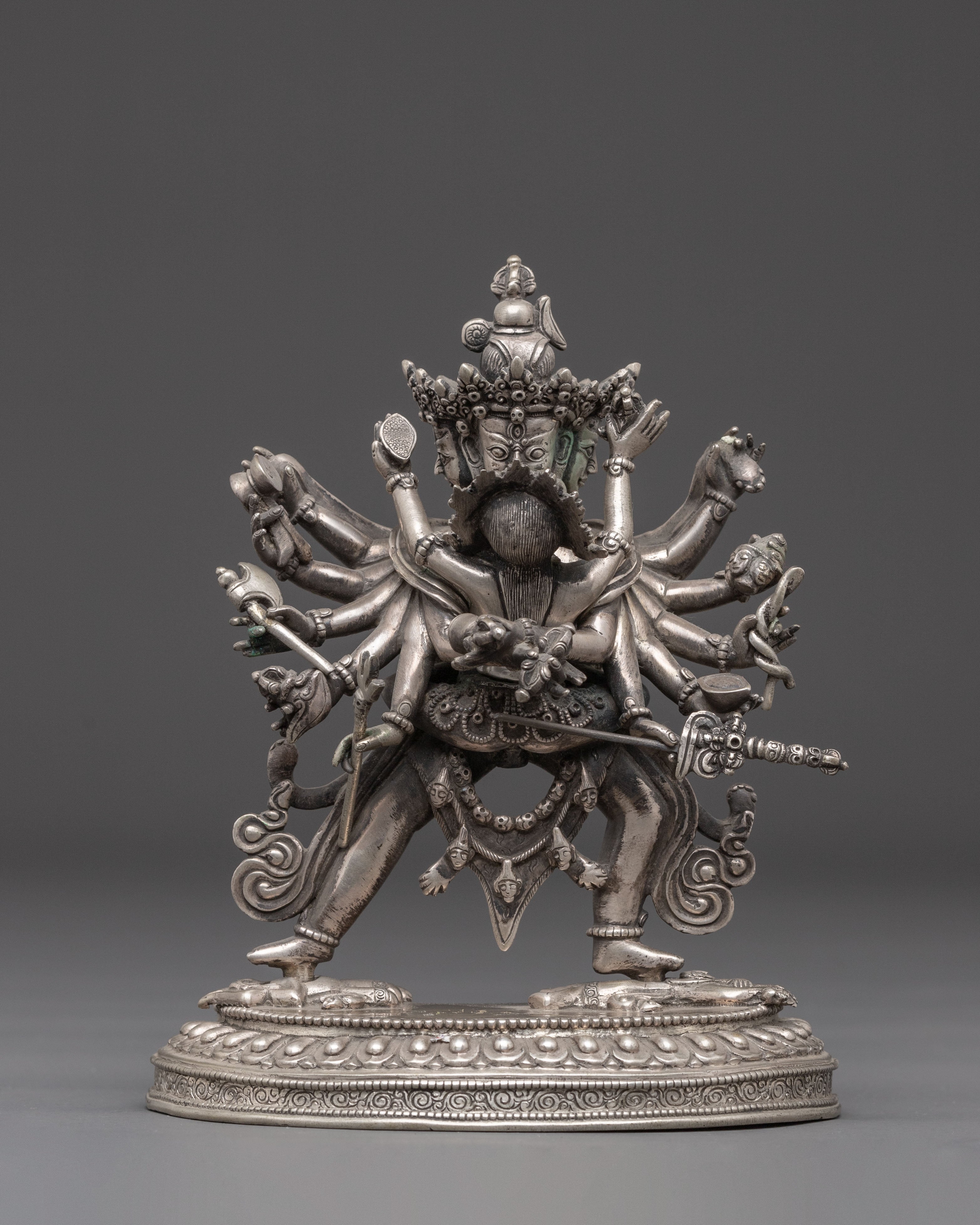 Handmade Statue of Tantric Deity Chakrasambhara | Tantric Yidam
