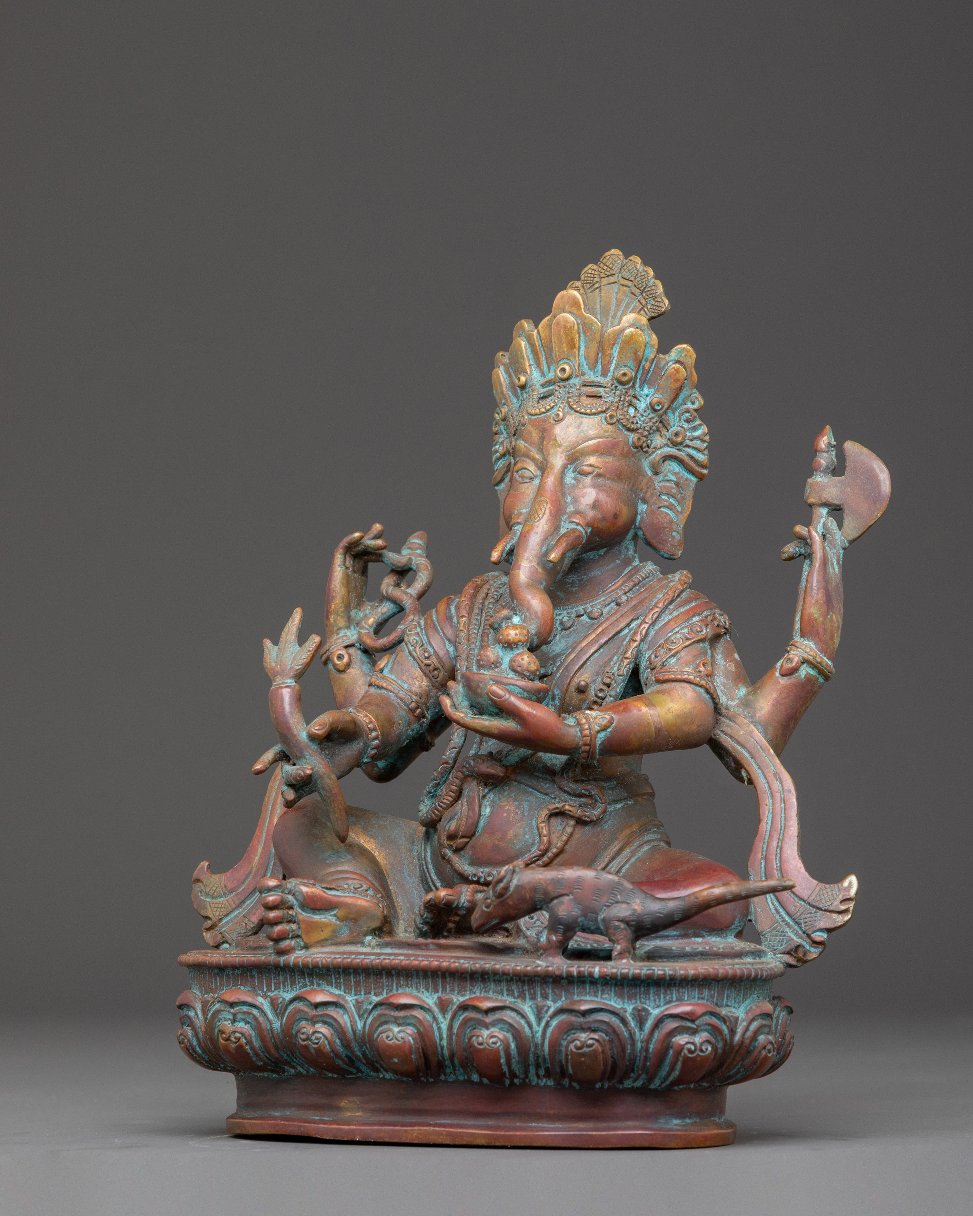 Handmade Statue of Lord Ganesha | Elephant Headed Deity