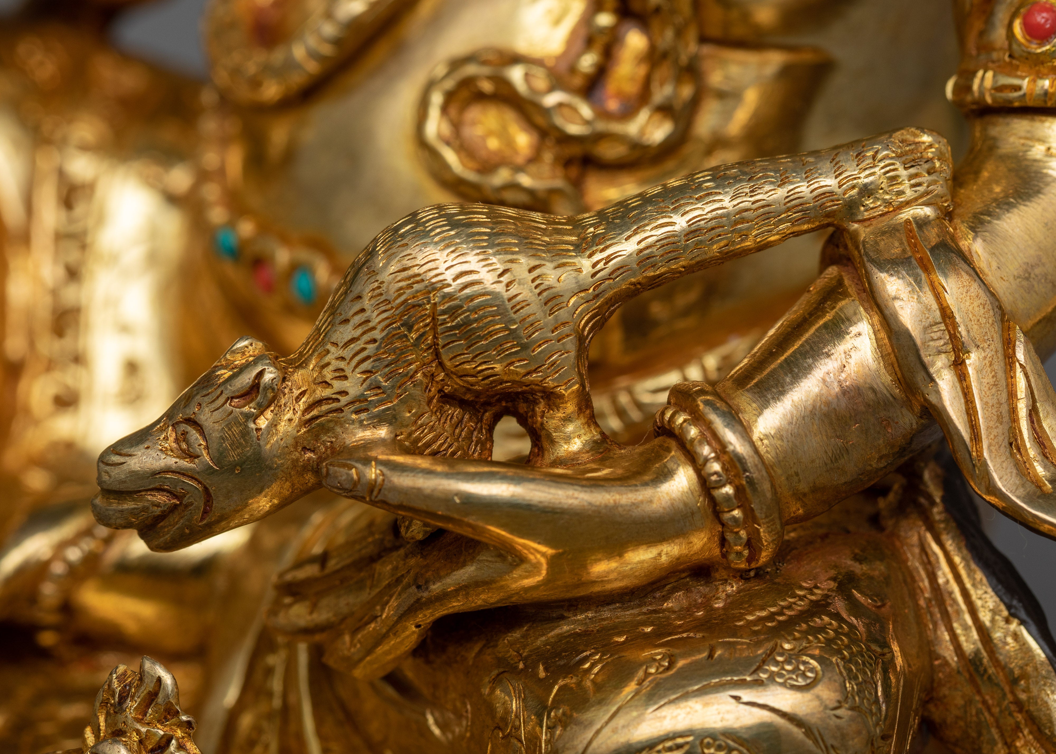 God of Fortune and Wealth, Dzambhala Statue | Symbol of Prosperity