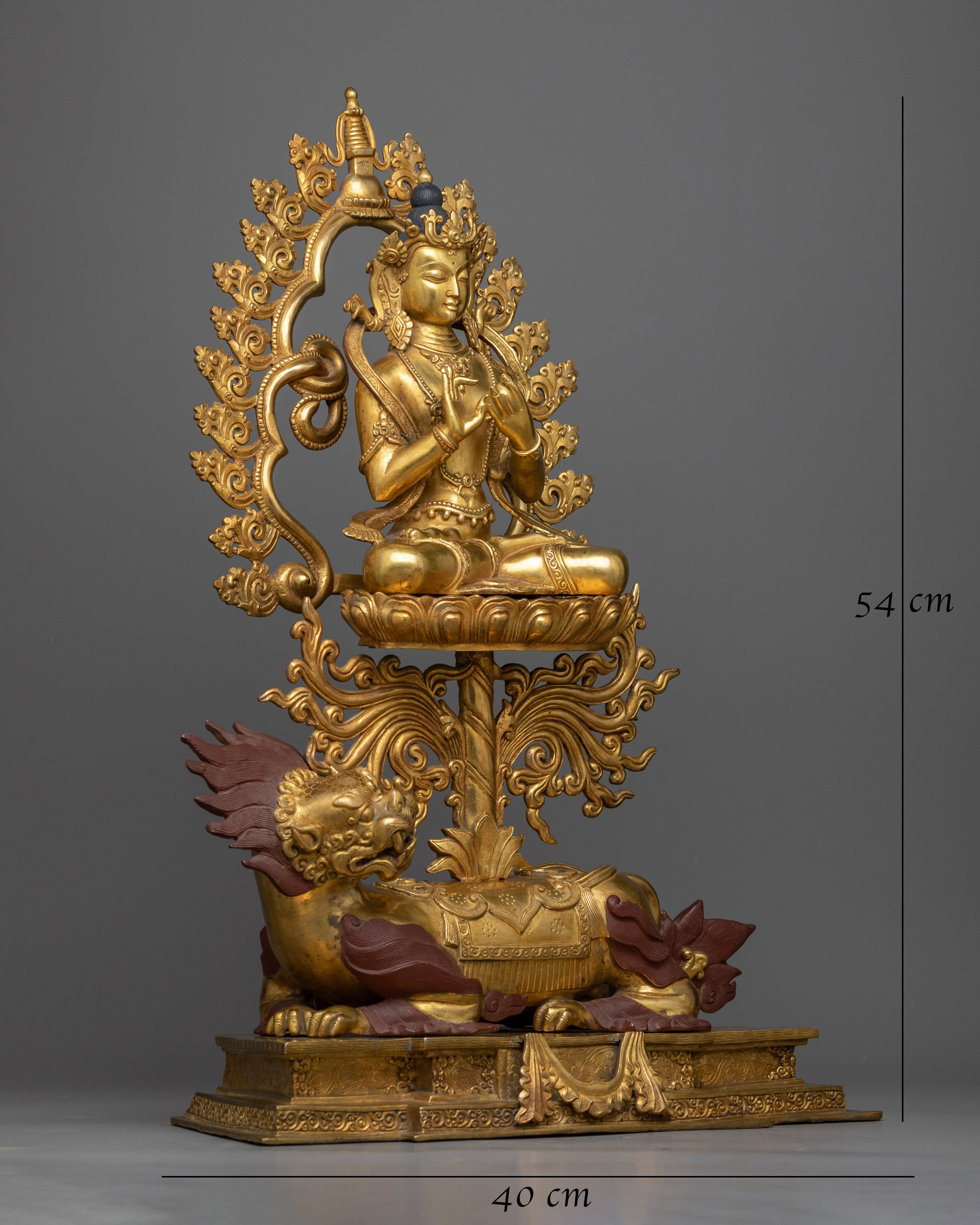 vairocana-on snow lion