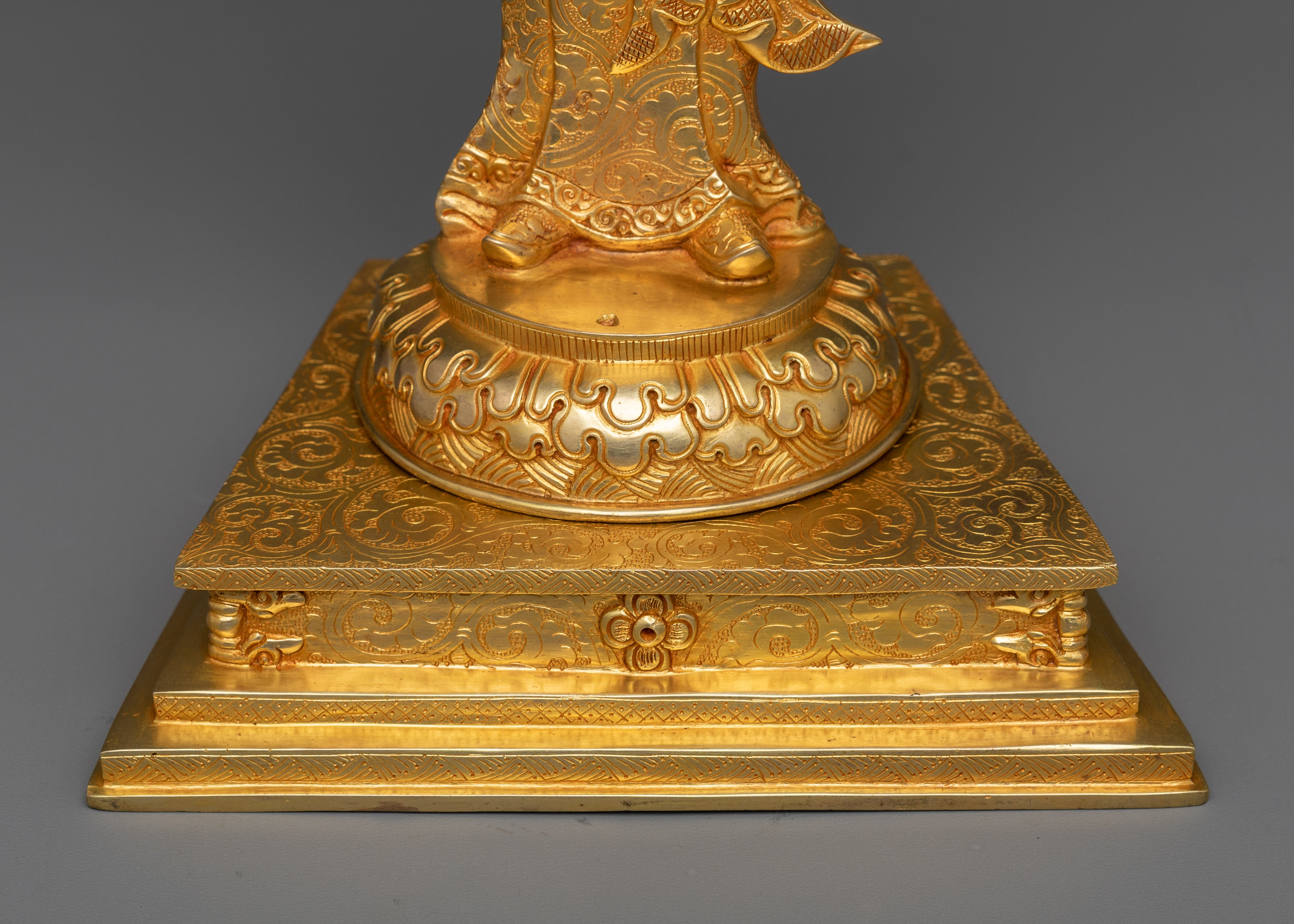 Standing Padmasambhava Sculpture | Beacon of Vajrayana Buddhism