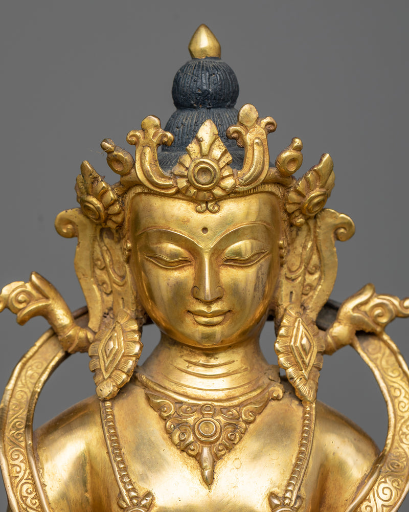 amitabha-buddha-seated upon a peacock