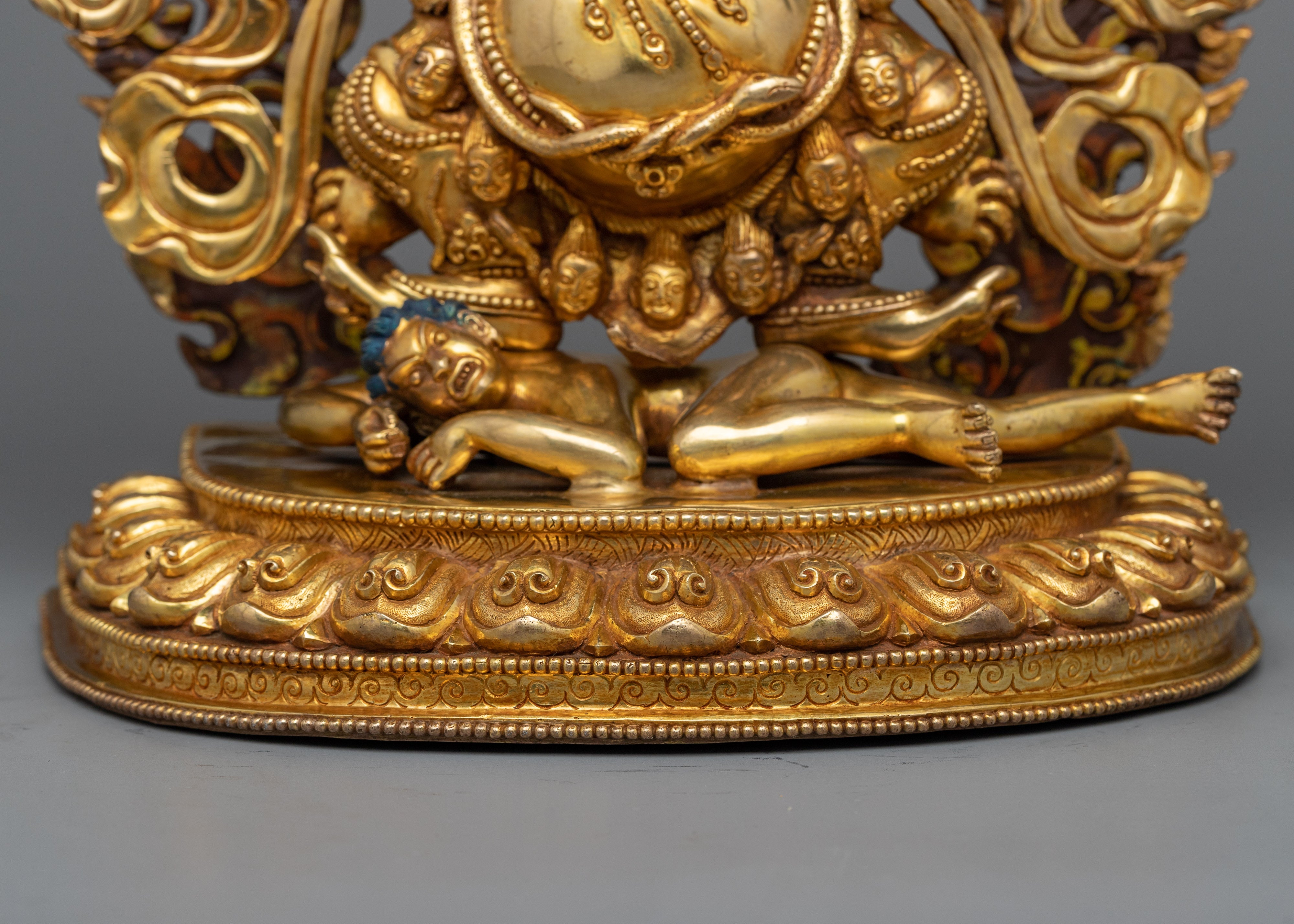 Sakya Dharmapala Statue | Protector of the Dharma "Sakya School"