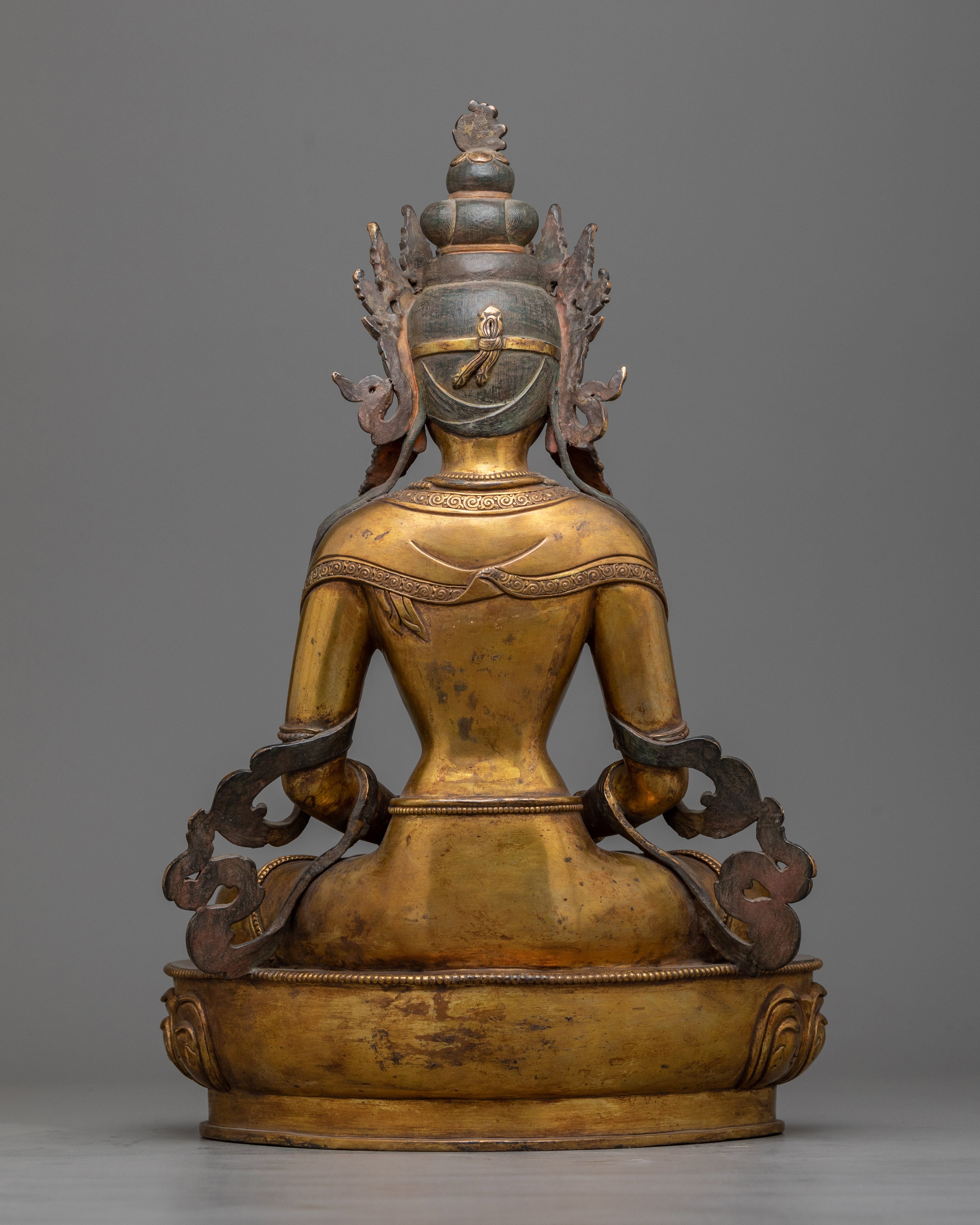 Amityus Antique Statue | A Timeless Symbol of Enlightenment and Grace"