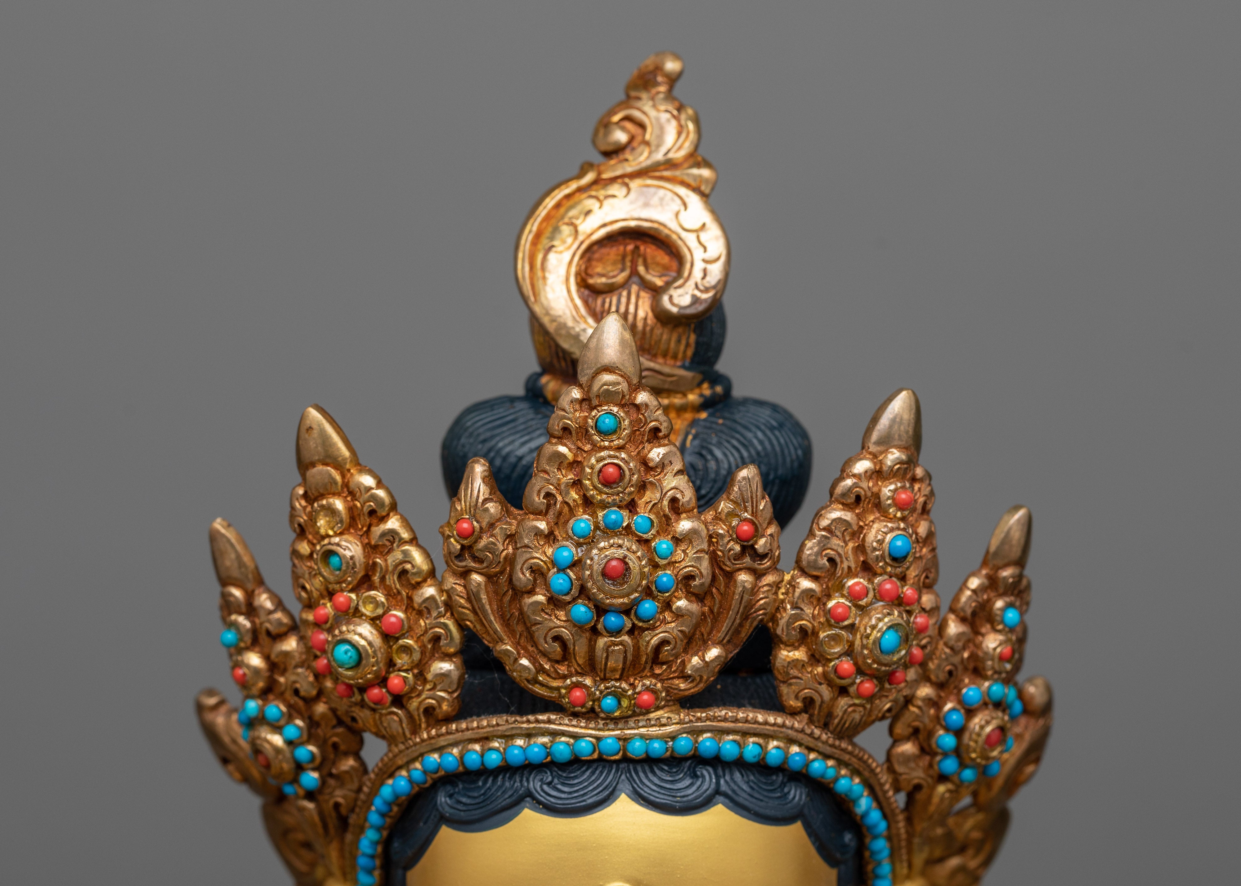 Green Tara Copper Sculpture | Embodiment of Active Compassion