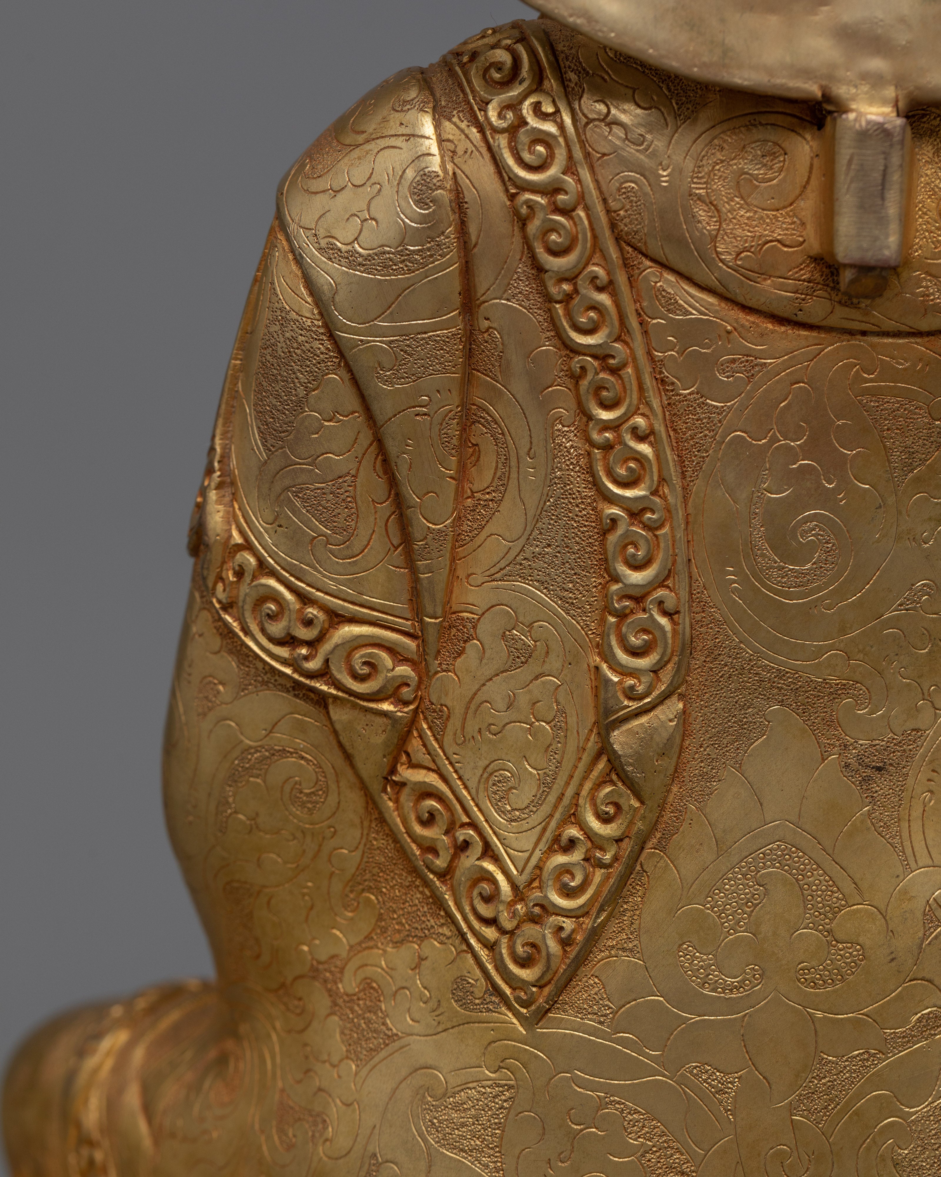 Sangay Shakyamuni The Enlightened One | Traditionally 24K Gold Gilded Statue
