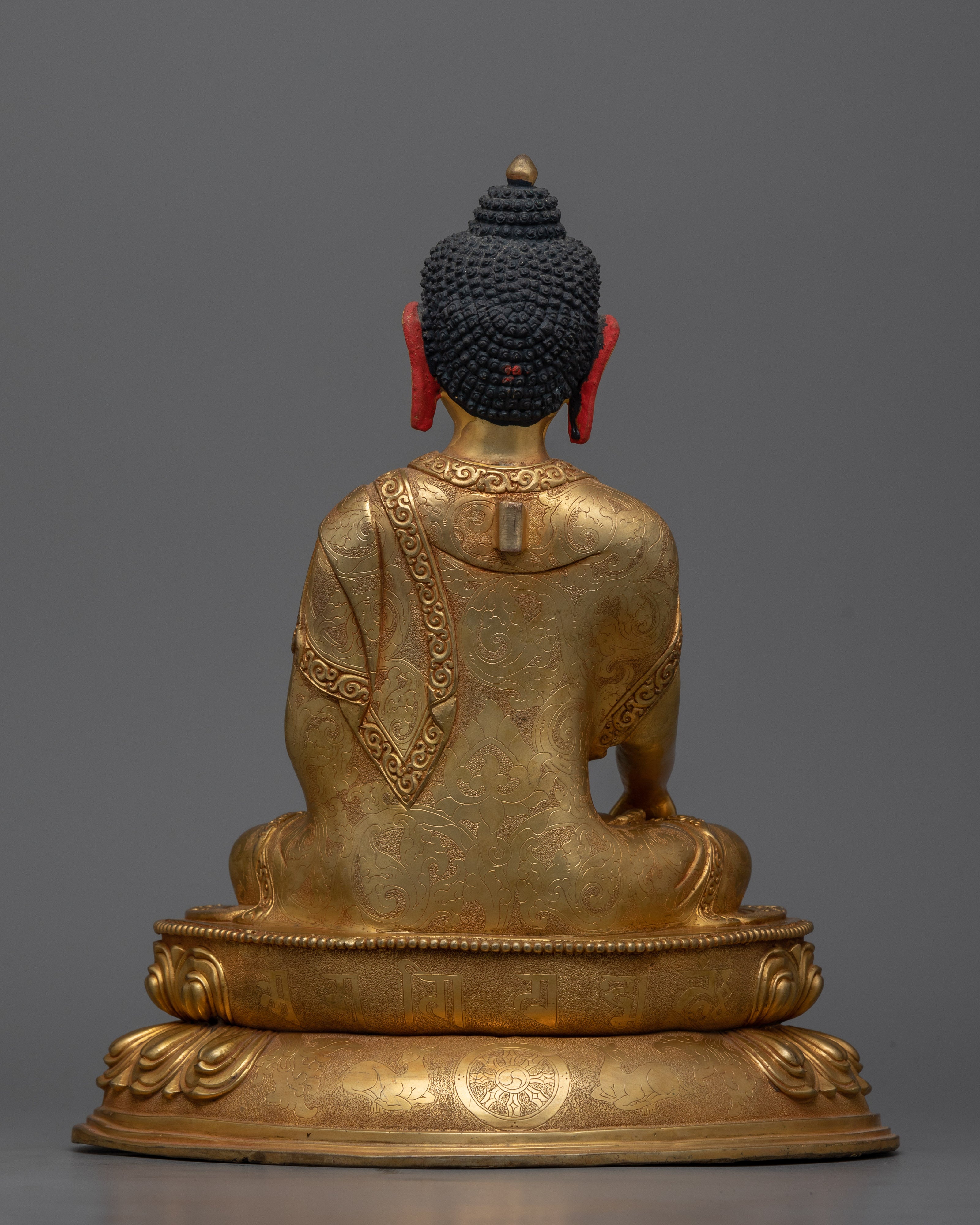 Sangay Shakyamuni The Enlightened One | Traditionally 24K Gold Gilded Statue
