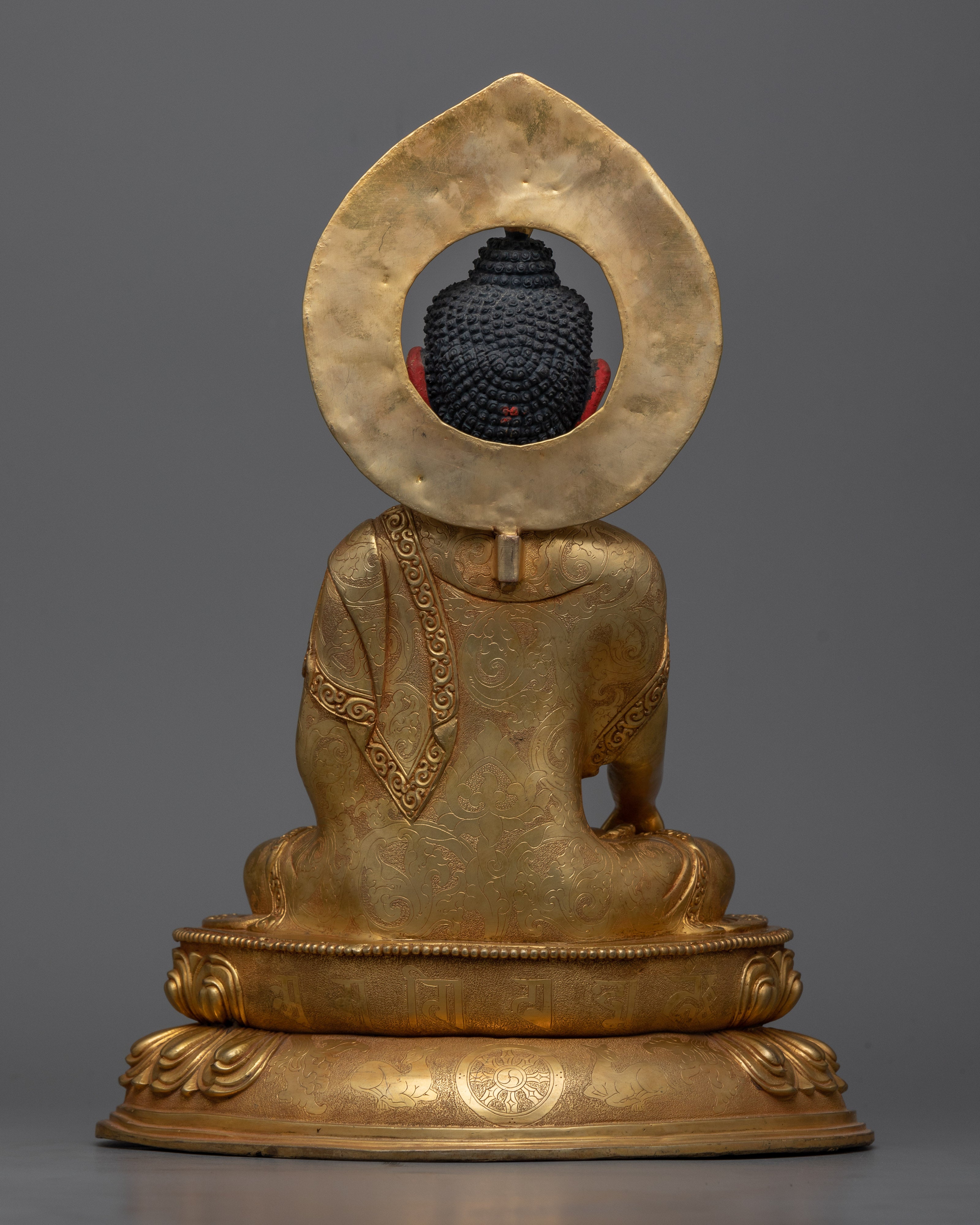 Sangay Shakyamuni The Enlightened One | Traditionally 24K Gold Gilded Statue