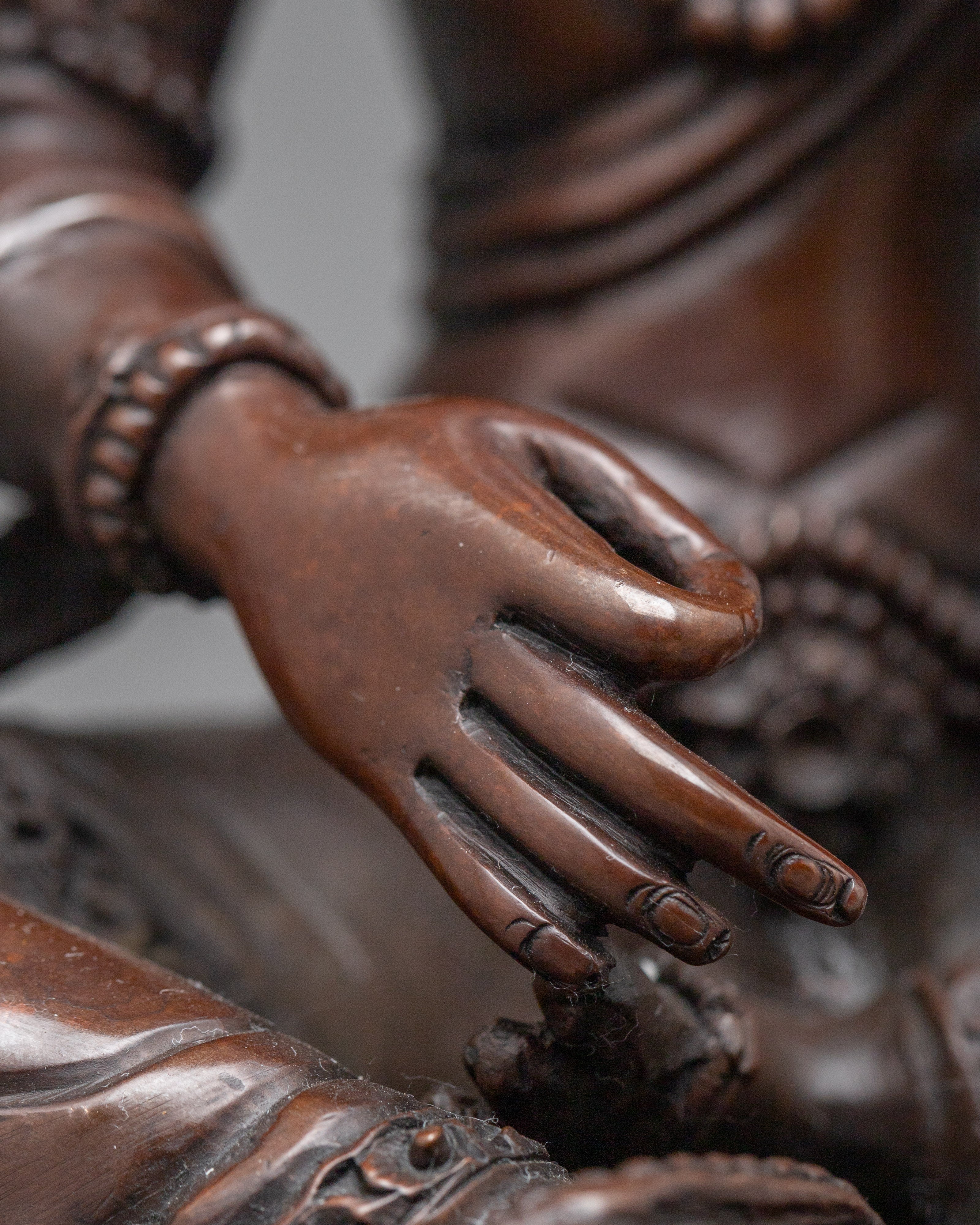 Devi Saraswati: Goddess of Wisdom and Arts | Oxidized Copper Statue